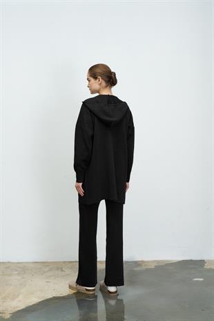 SİMLİ HIRKA SİYAH