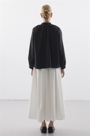 SOFT MUSE BLUZ SİYAH