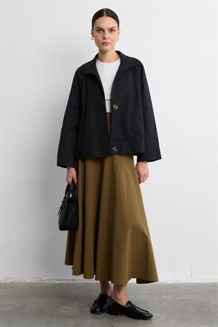 TIMELESS KISA CEKET SİYAH