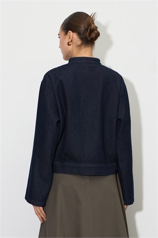 Tokyo Hakim Yakalı Denim Ceket