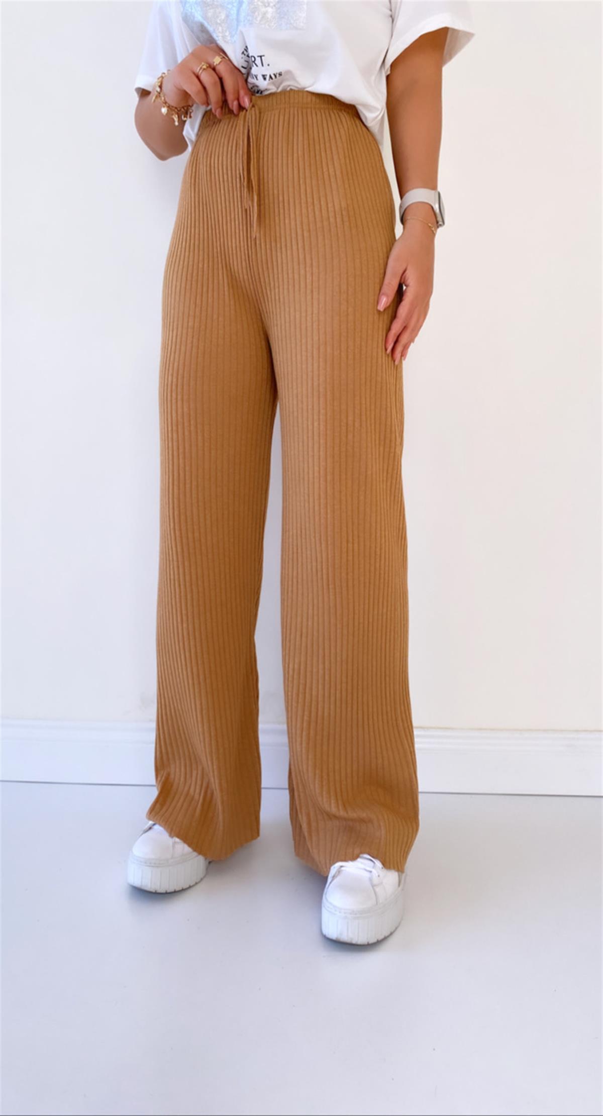 Kaşkorse Yazlık Star Pantolon Camel