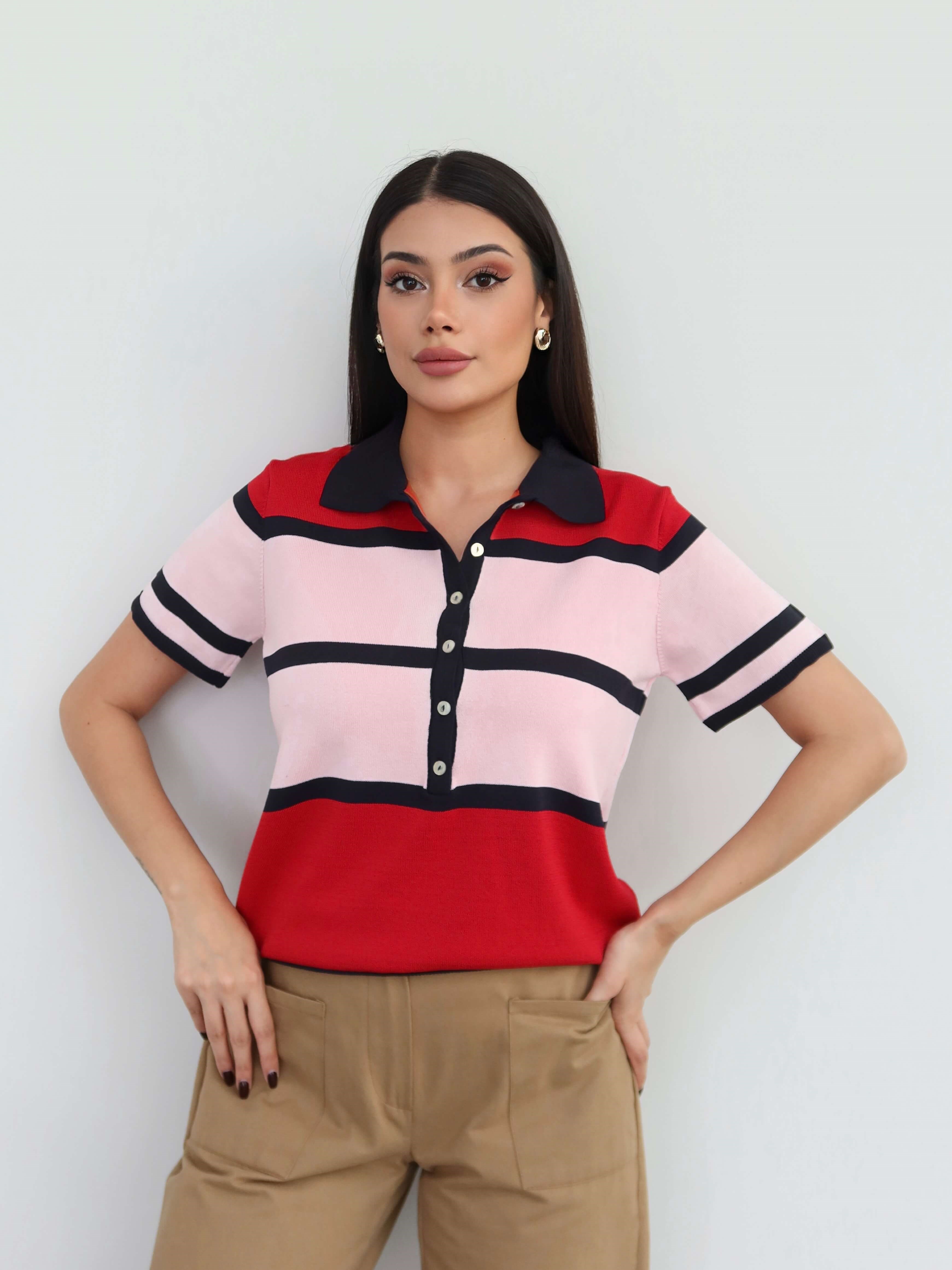 Polo Yaka Triko Kazak