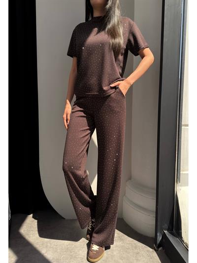 Taş Baskılı Modal Eşofman Takım