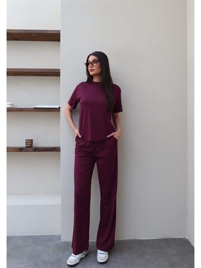 Taş Baskılı Modal Eşofman Takım