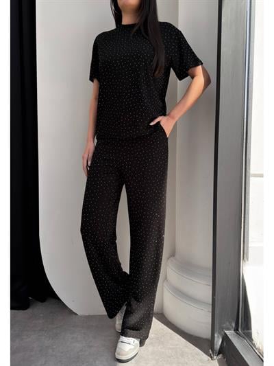 Taş Baskılı Modal Eşofman Takım