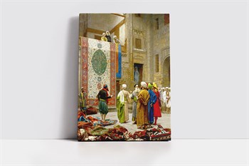 Halı Satıcısı Leon Gerome Kanvas Tablo