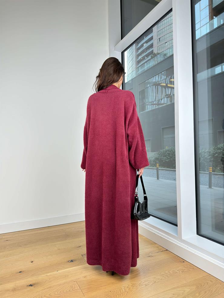 Eric Bordo Kadın Uzun Triko Hırka 25K295