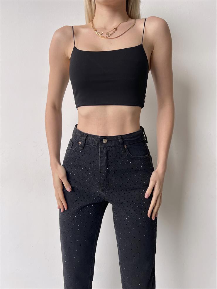 Honour Taş Detaylı Antrasit Jean 23Y000061