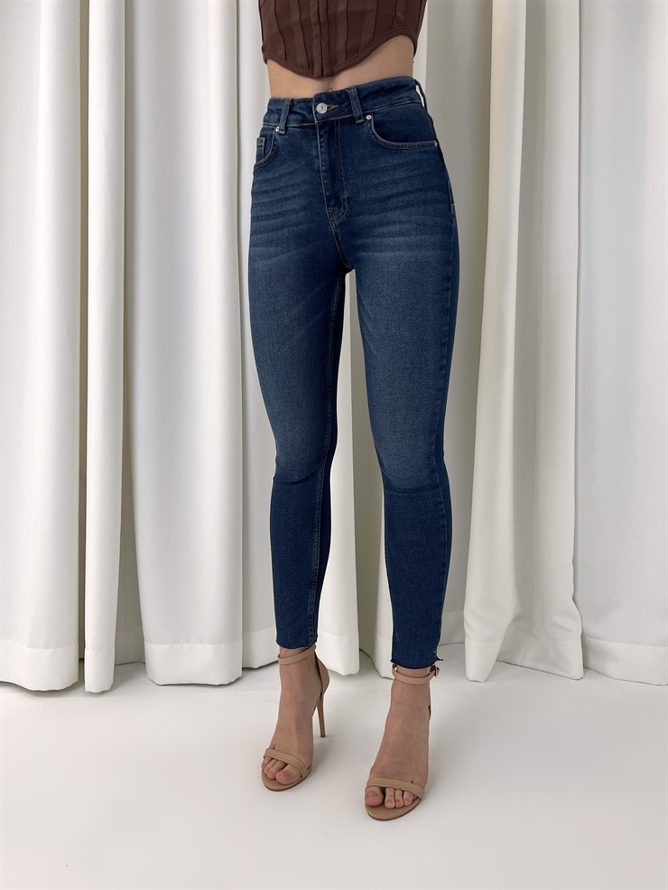 Keene Kadın Mavi Likralı Jean 23K000434