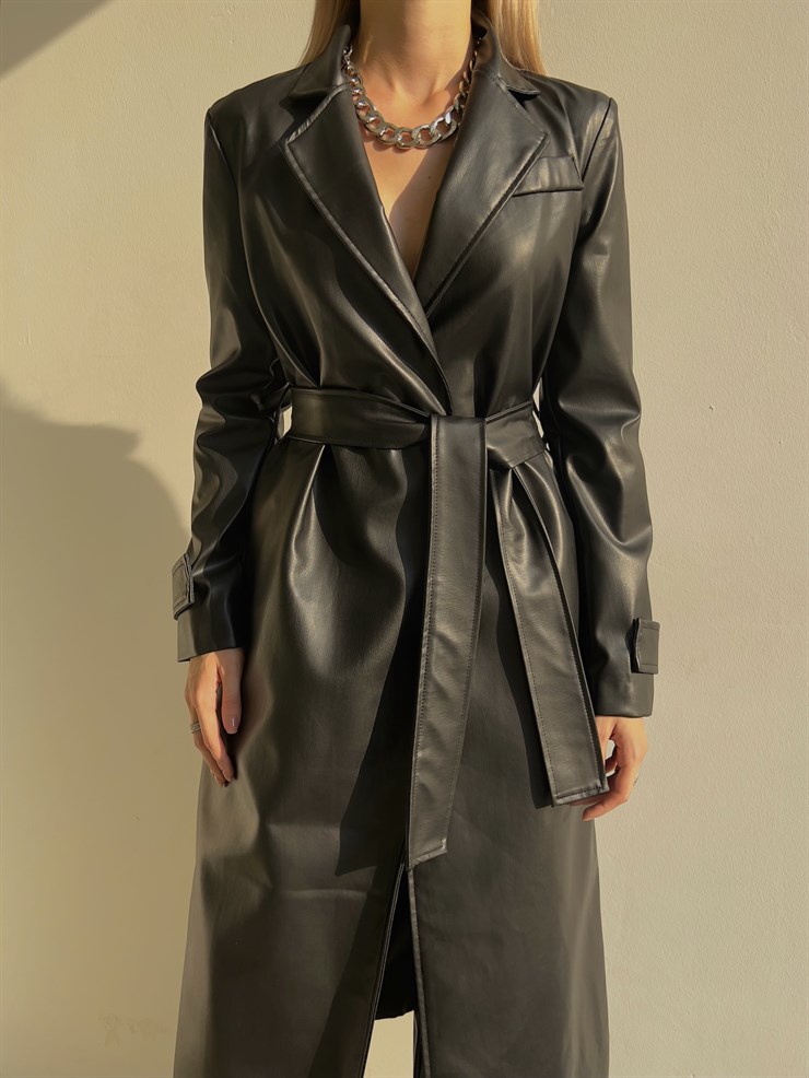 Adali Leather Coat 23K000015