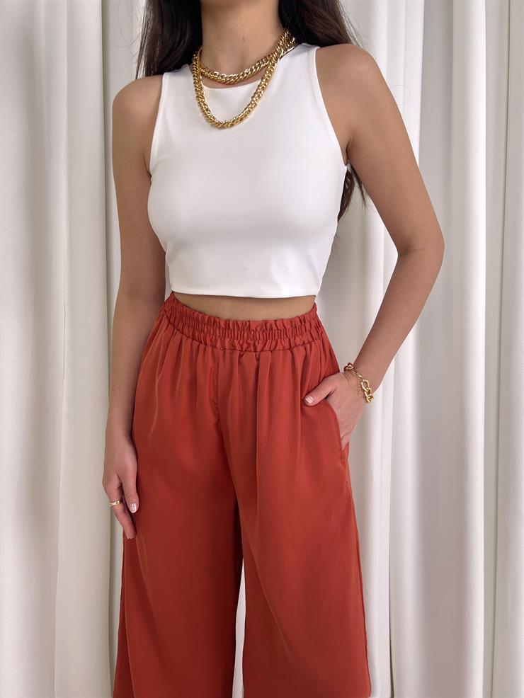 Kalın Askılı Beyaz Crop 22K000108