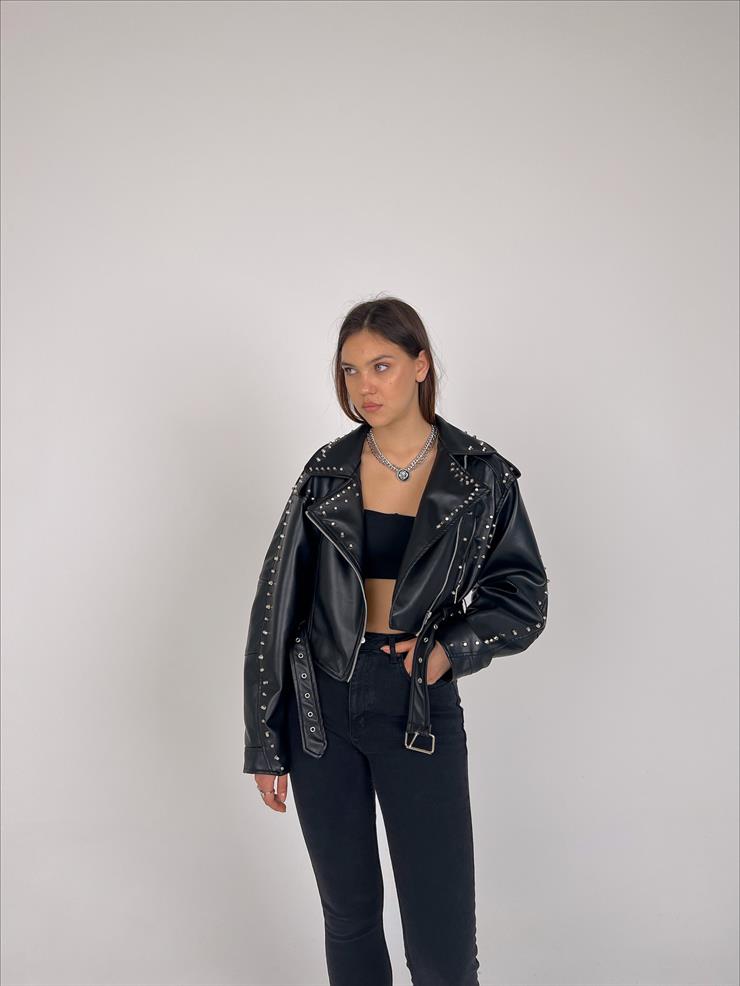 Shayla Leather Jacket 23Y000034