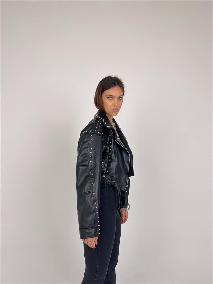 Shayla Leather Jacket 23Y000034