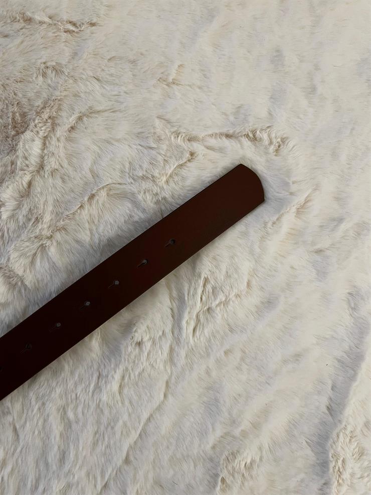 Üstten Toka Takmalı Kadın Taba Kemer 23Y641