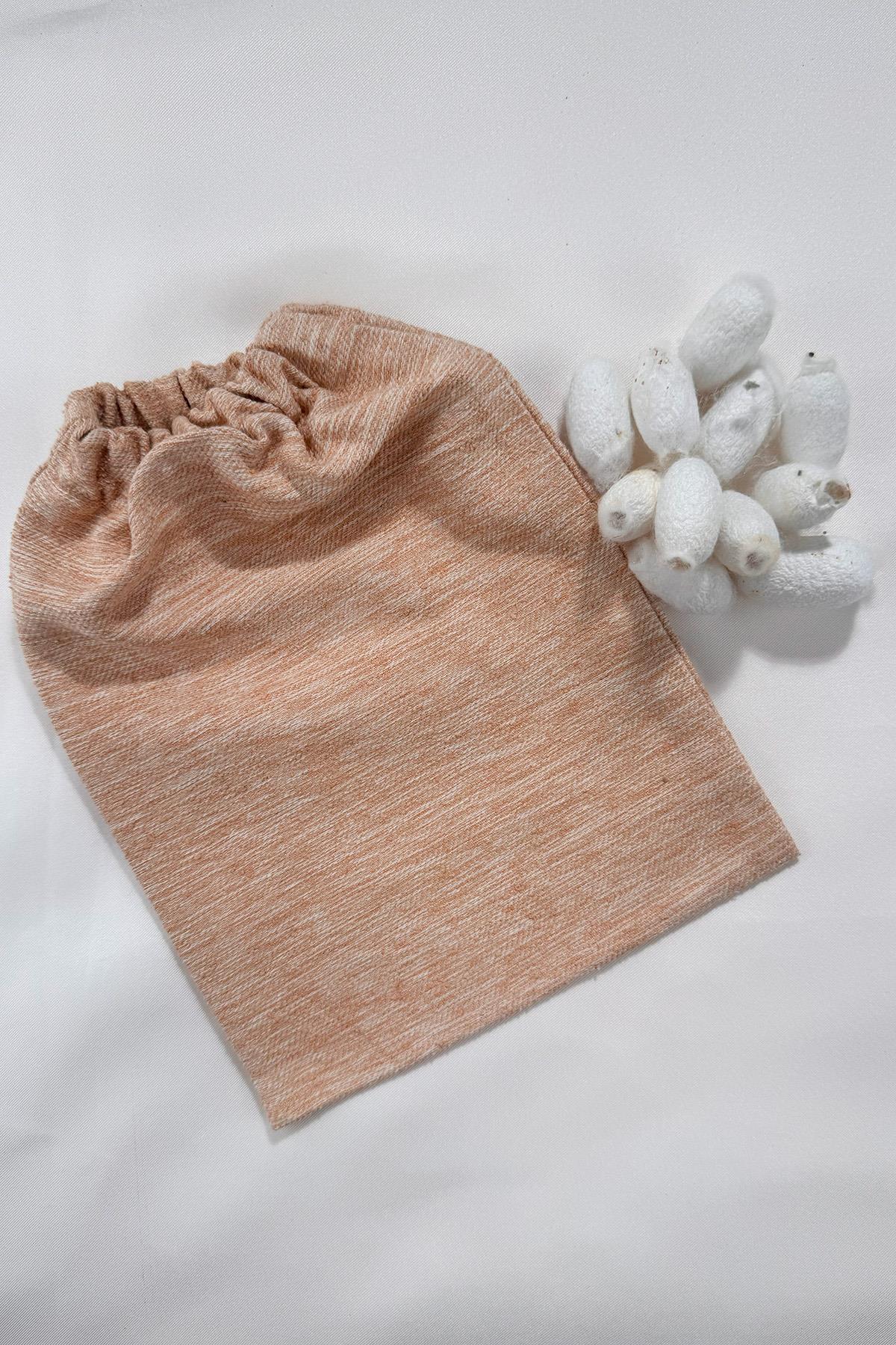 Özel Tasarım %100 Barış İpeği-Peace Silk El Dokuma Saf İpek Kese EDIK105