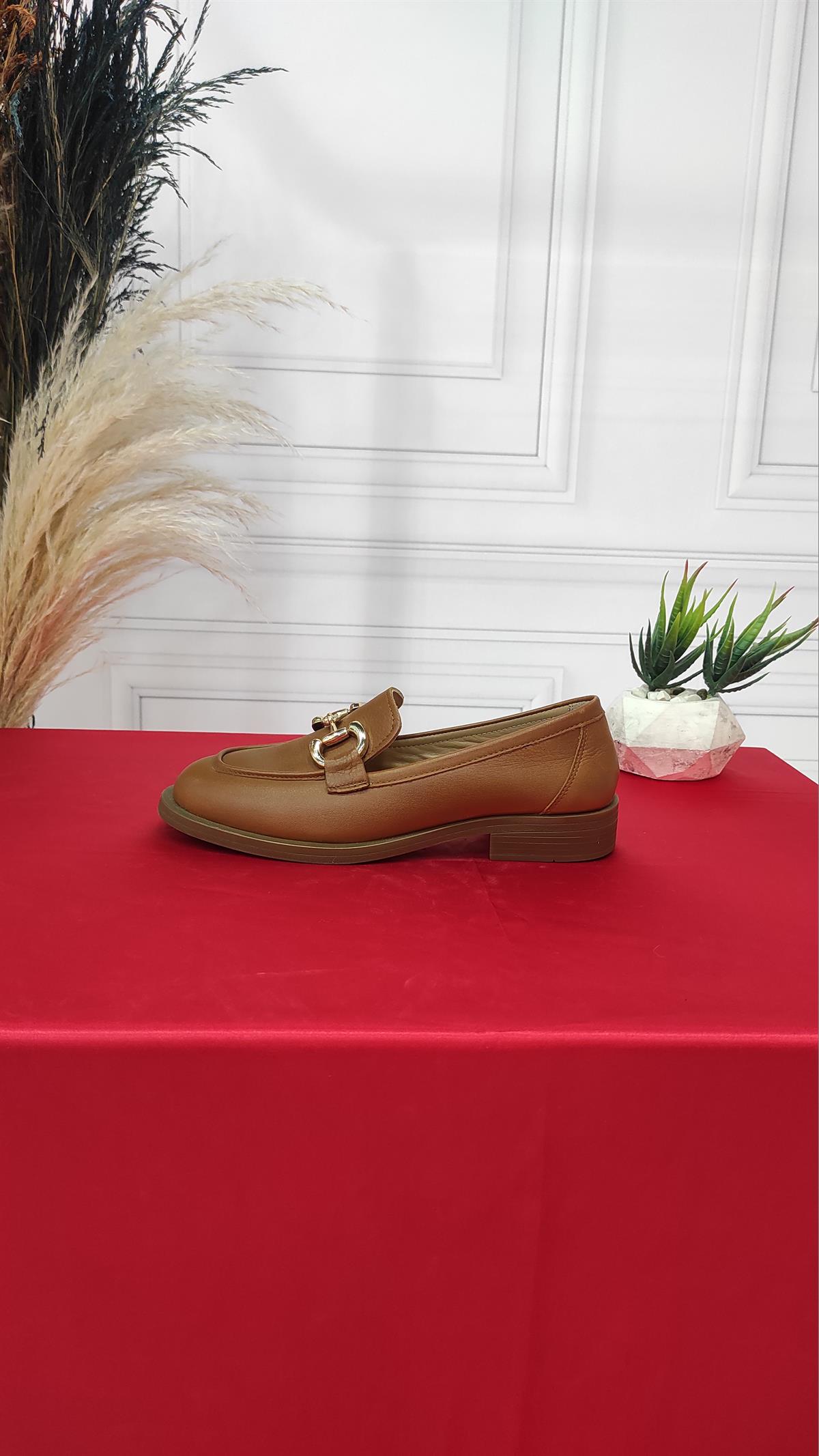 MASİSMASİS CAPSİVA TABA DERİ LOAFER