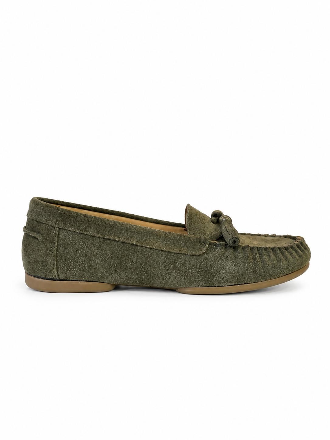 MASİSMASİS LEO HAKİ SÜET PÜSKÜLLÜ LOAFER