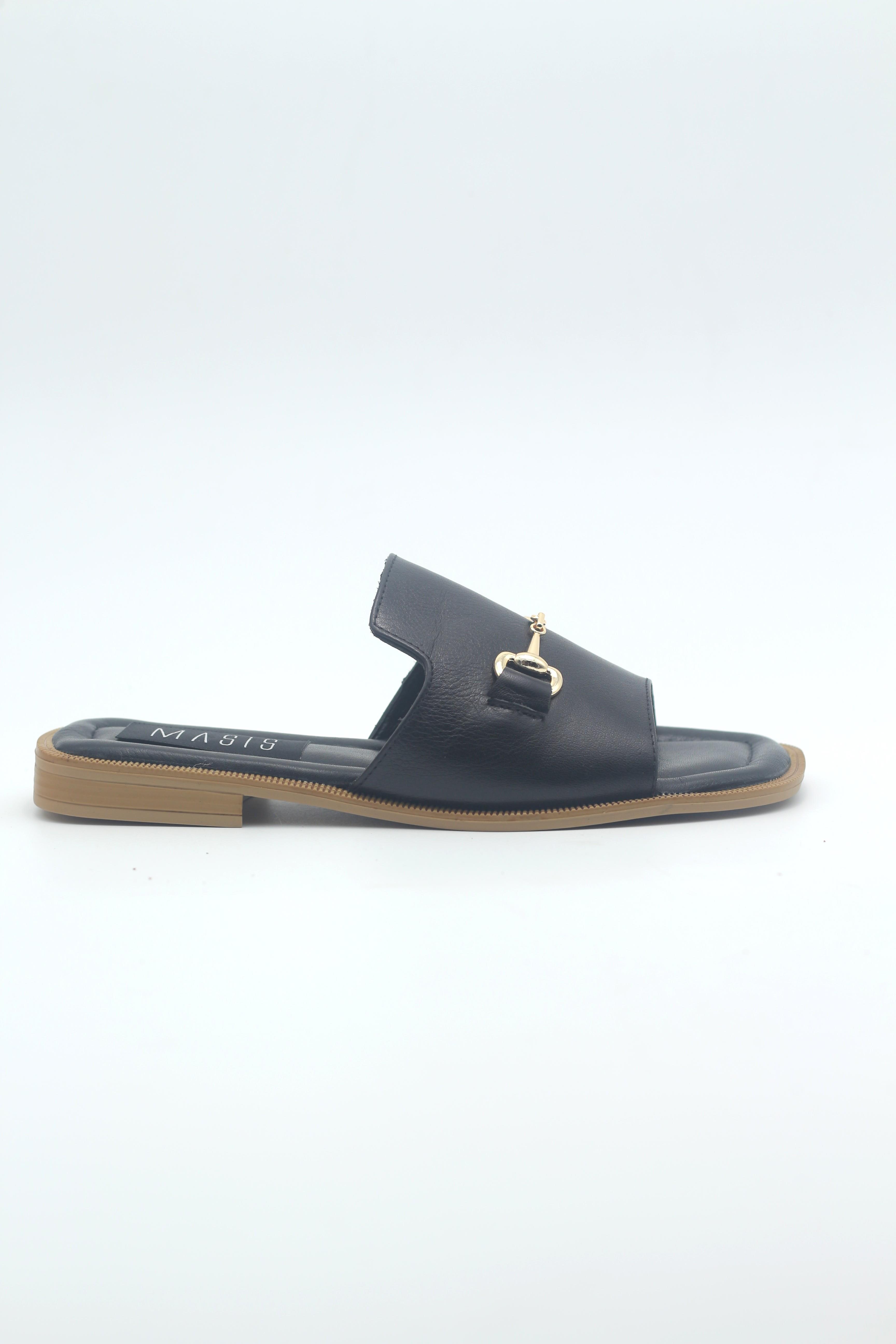 MASİSMASİS MENTİN HAKİKİ DERİ SİYAH TERLİK