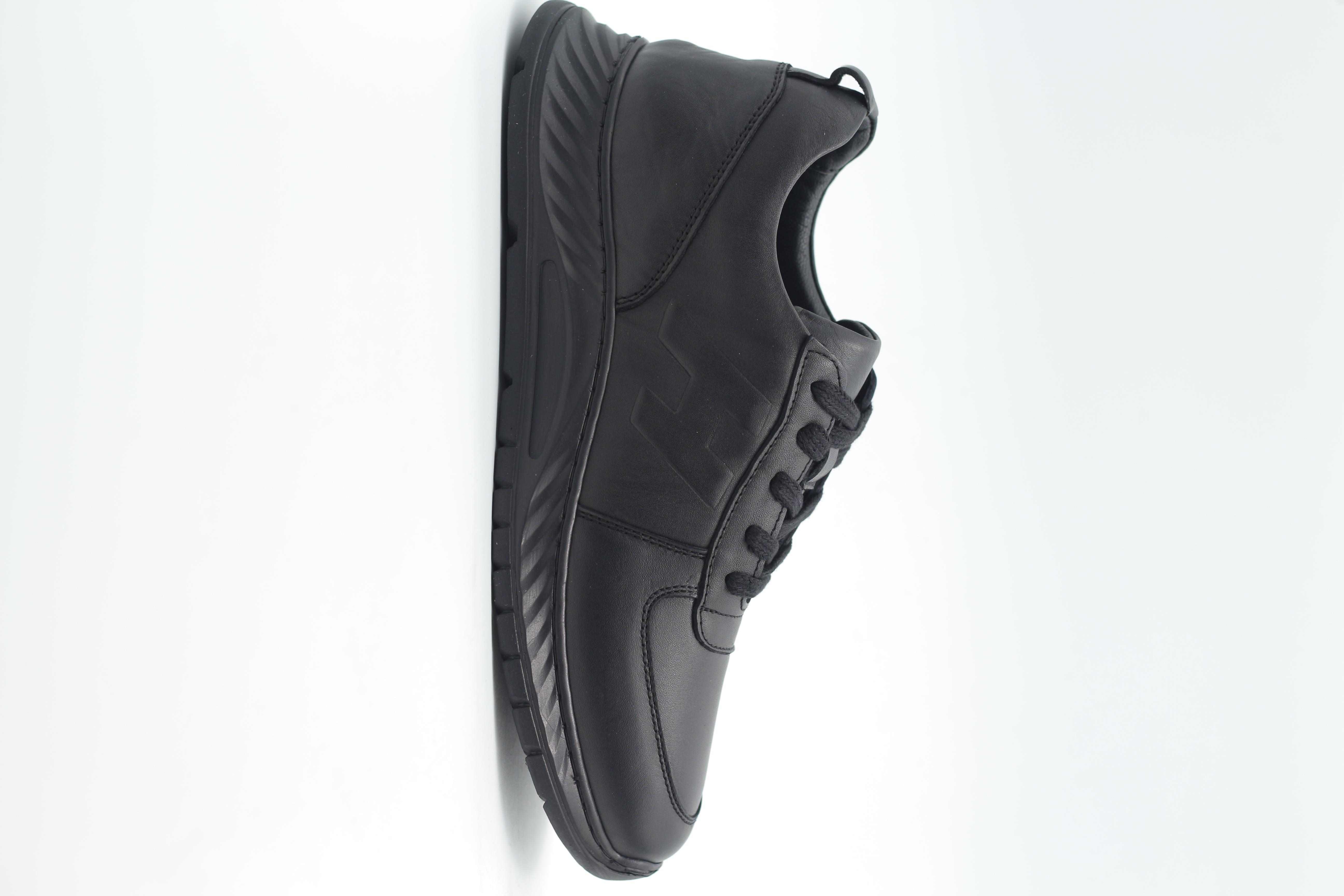 MASİSMASİS BAKER SİYAH GERÇEK DERİ SNEAKER