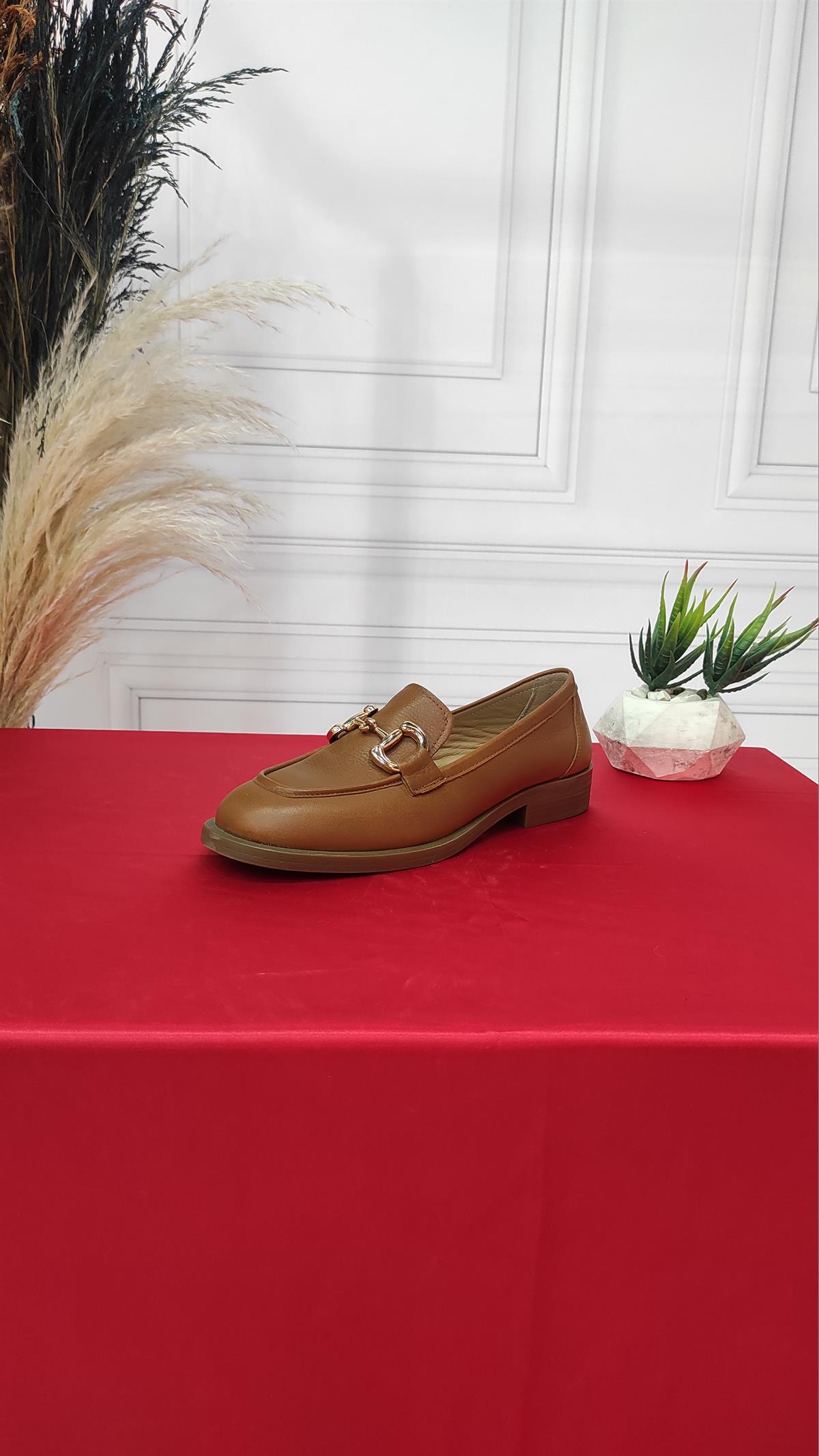 MASİSMASİS CAPSİVA TABA DERİ LOAFER