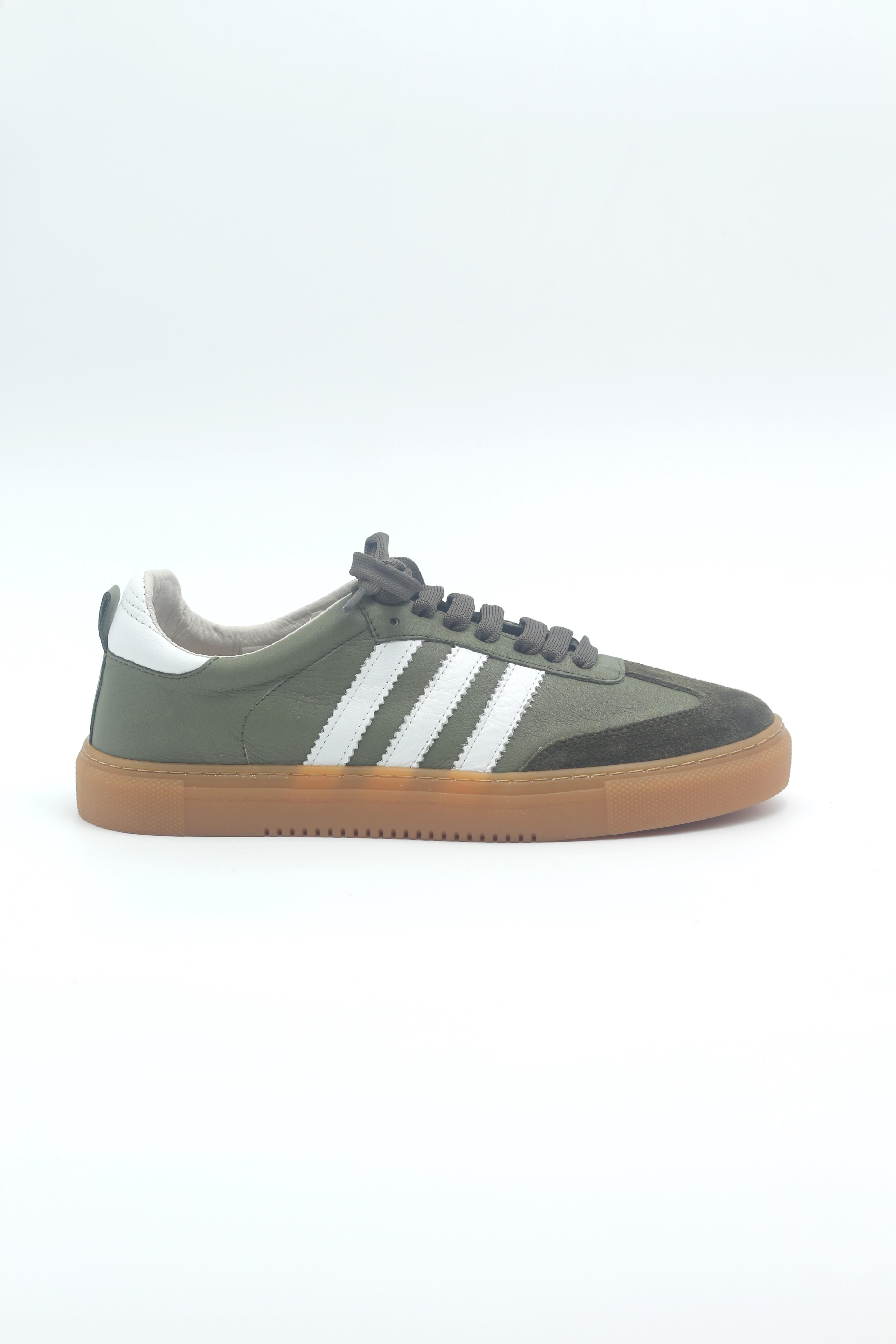 MASİSMASİS HİRE HAKİ BEYAZ VİZON SİYAH SNEAKER