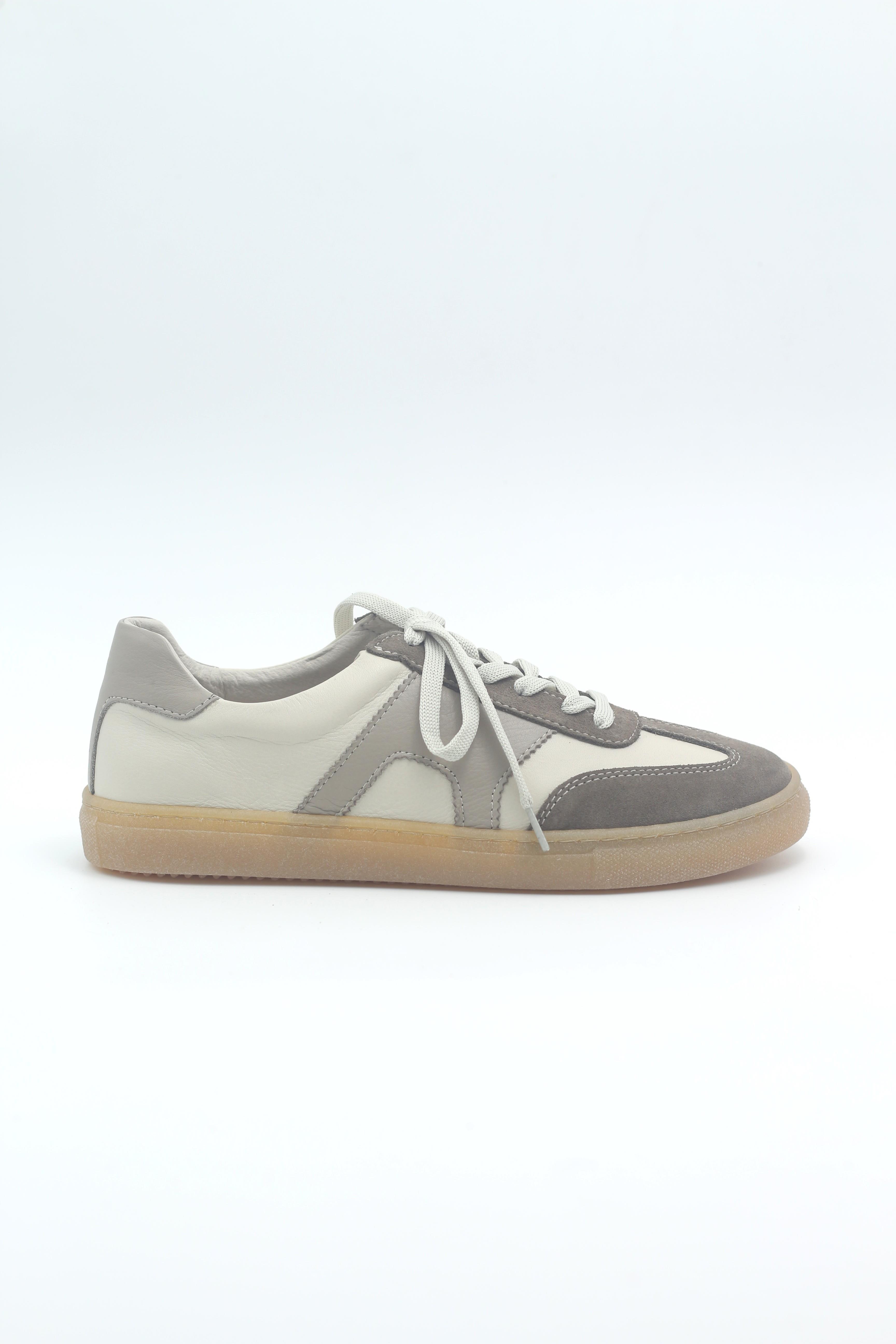MASİSMASİS HİRE HAKİKİ DERİ BEJ VİZON SNEAKER