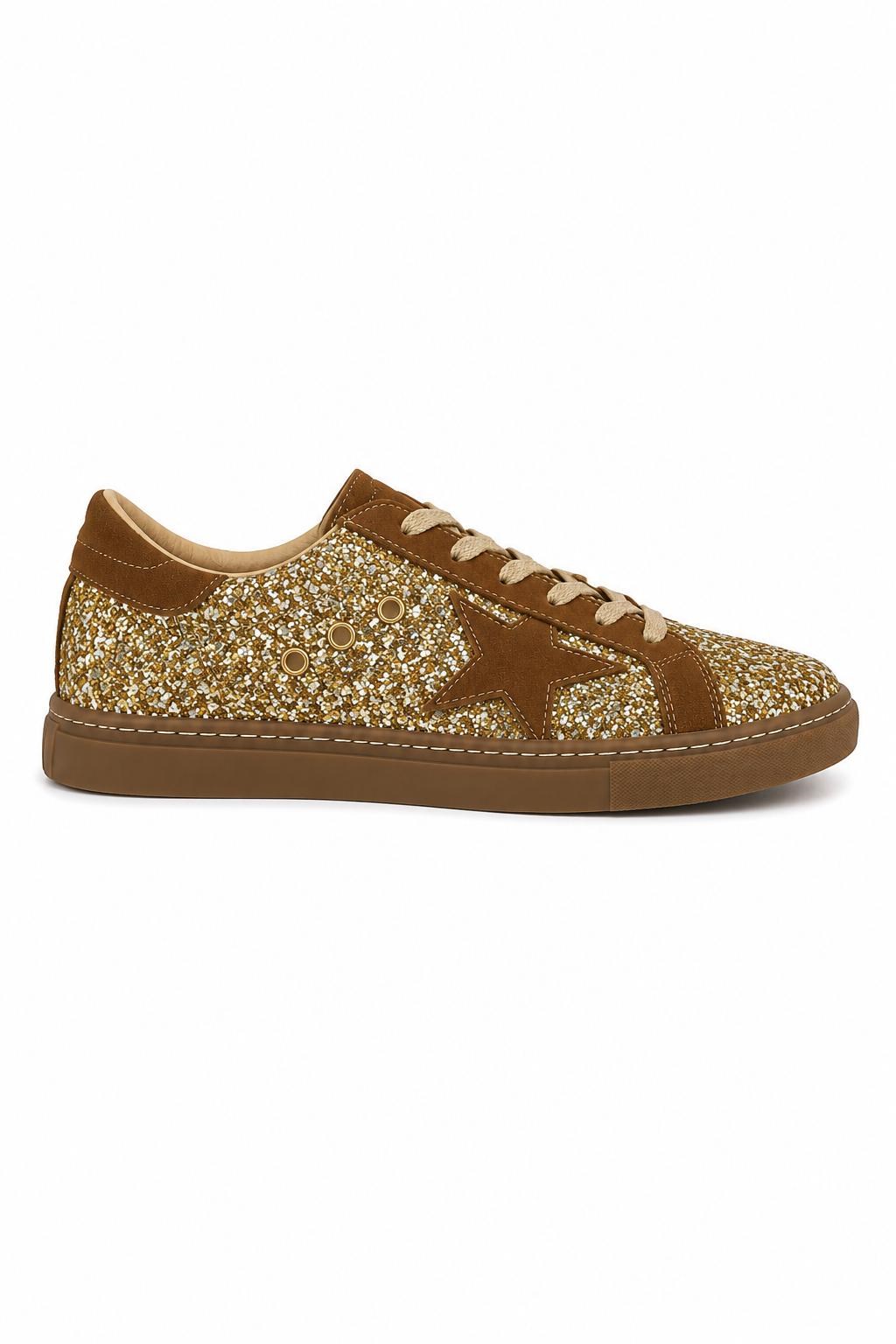 MASİSMASİS JASER ALTIN SİMLİ SNEAKER