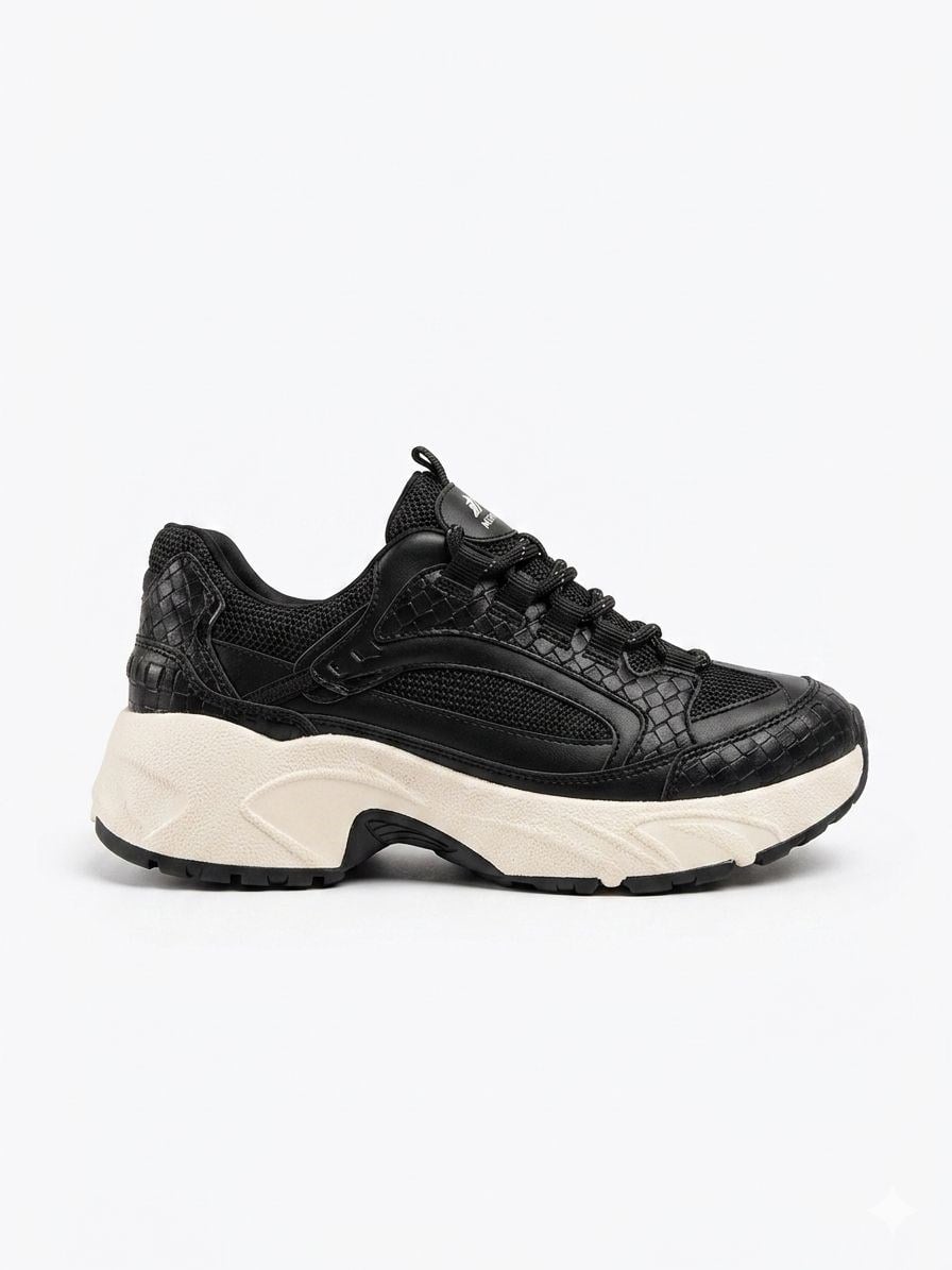 MASİSMASİS ROZA SİYAH  SNEAKER