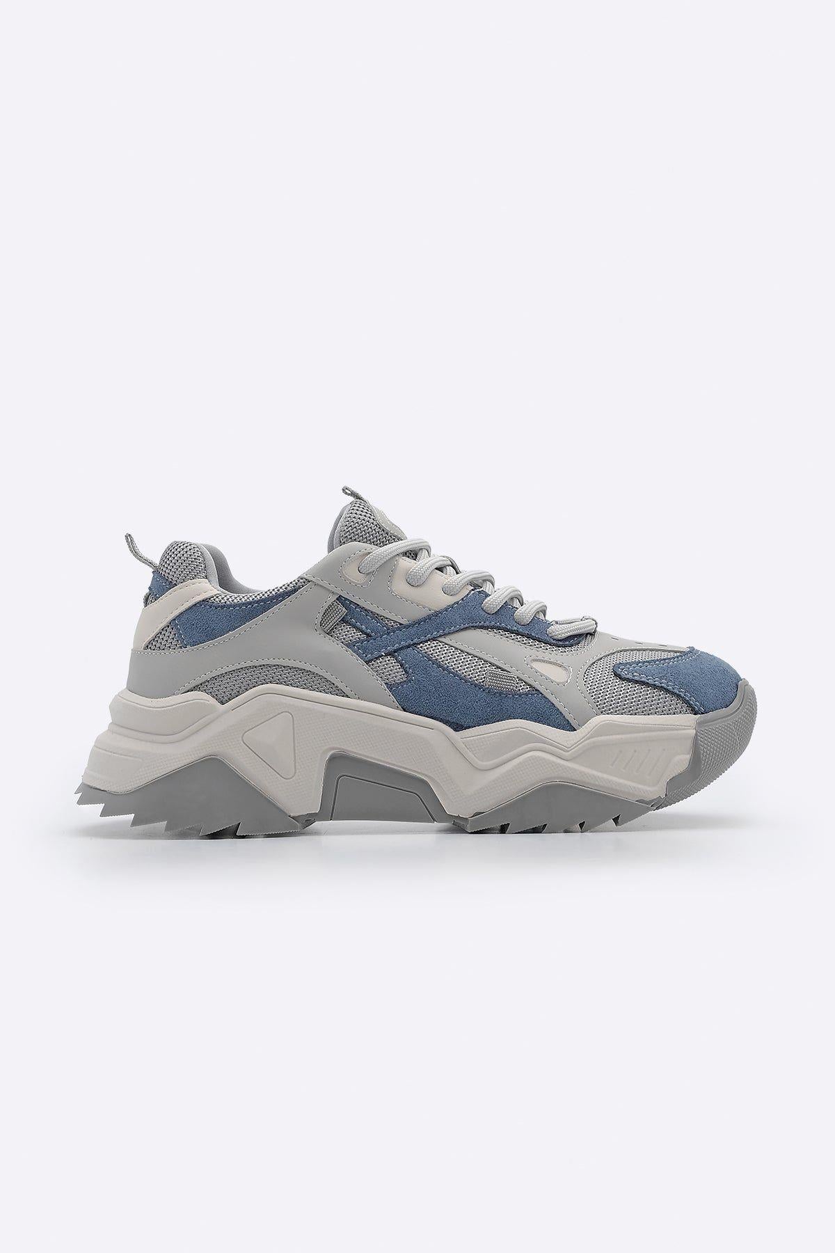 MASİSMASİS VECİA MAVİ GRİ SNEAKER SPOR AYAKKABI