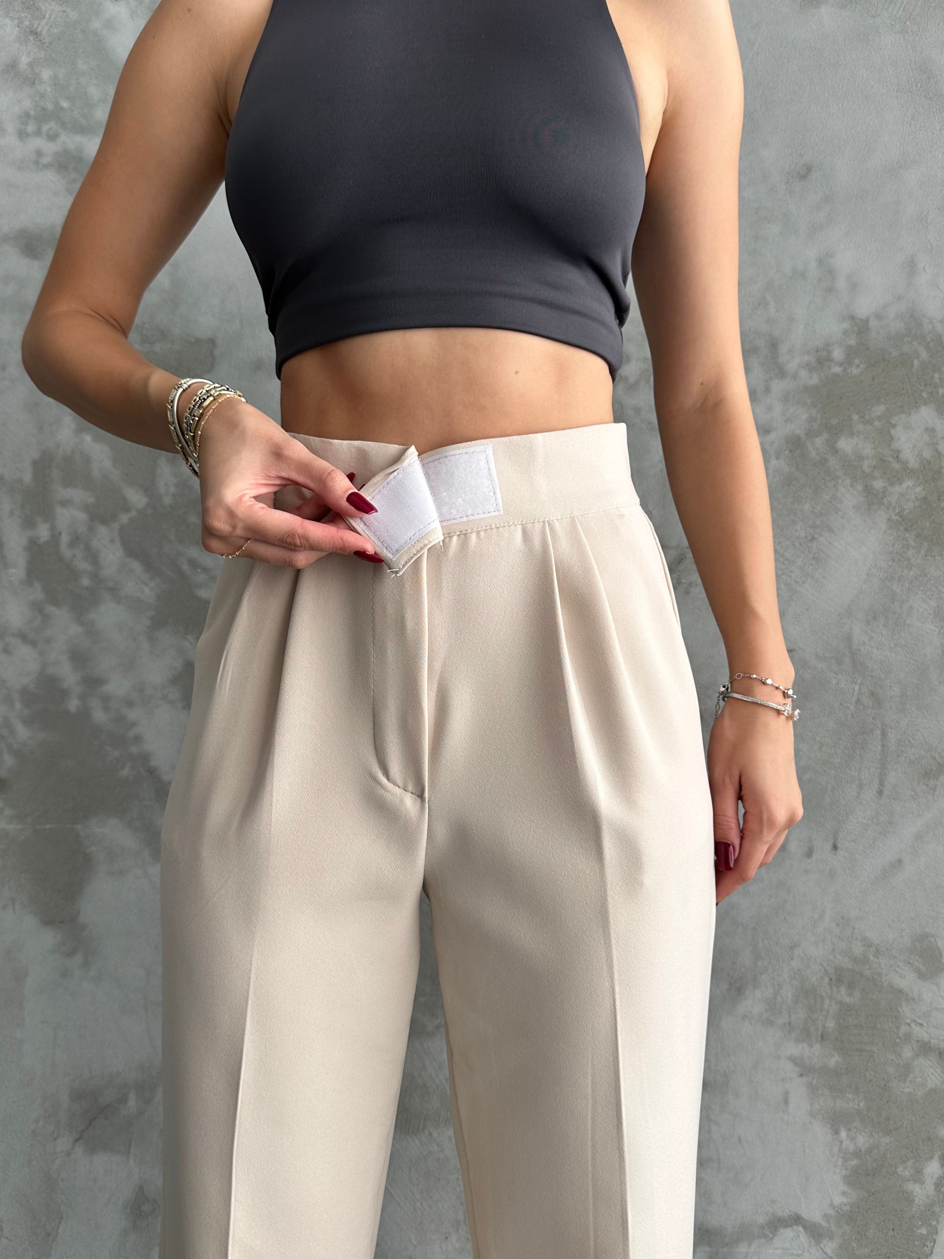 Cırtlı Taş Palazzo Pantolon