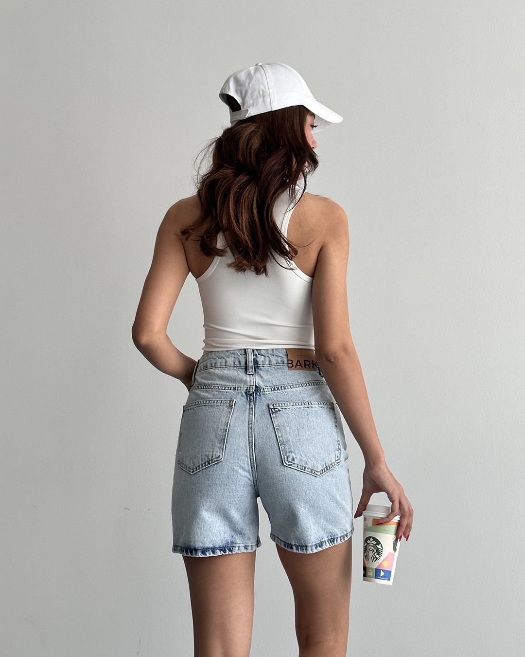 City Boy Denim Buz Mavi Şort