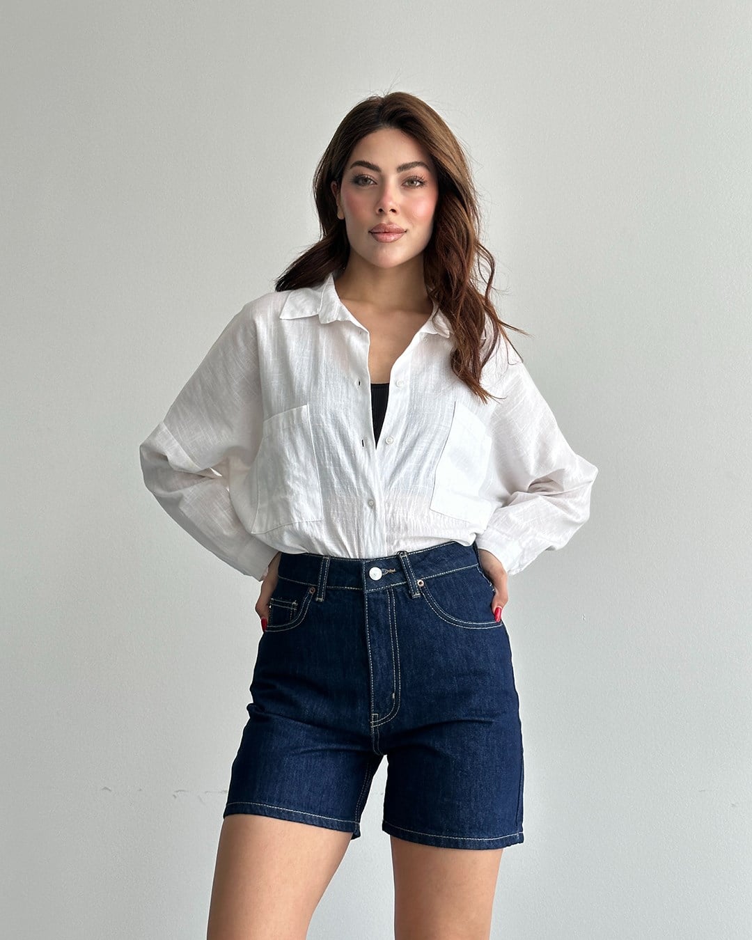 City Boy Denim Lacivert Şort