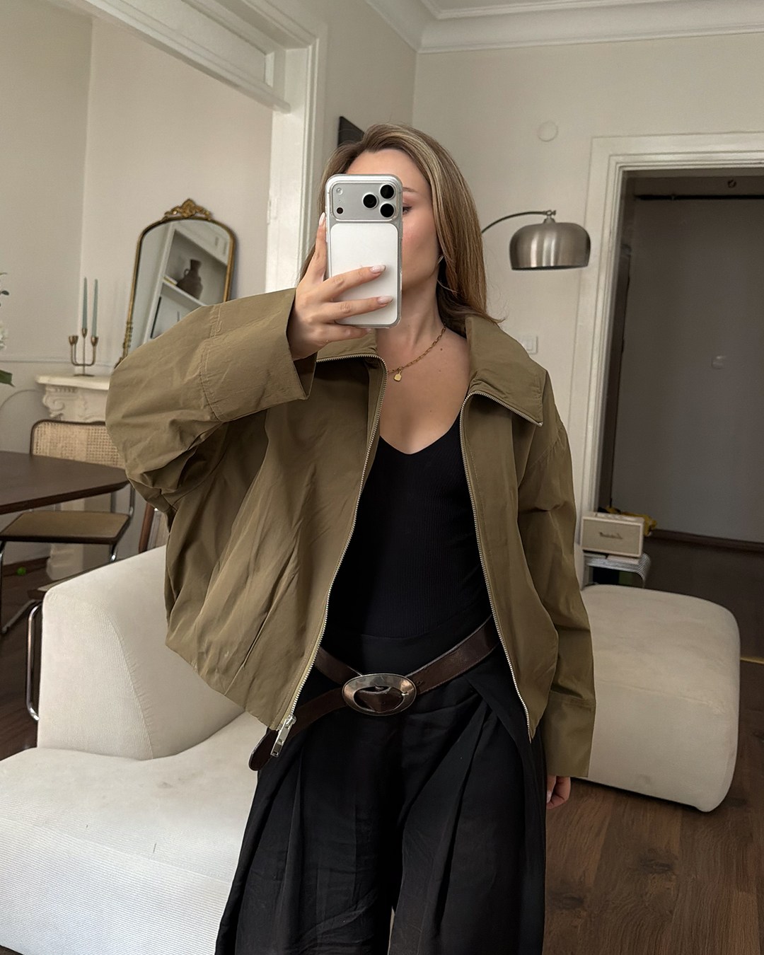 Fly Haki Bomber Ceket