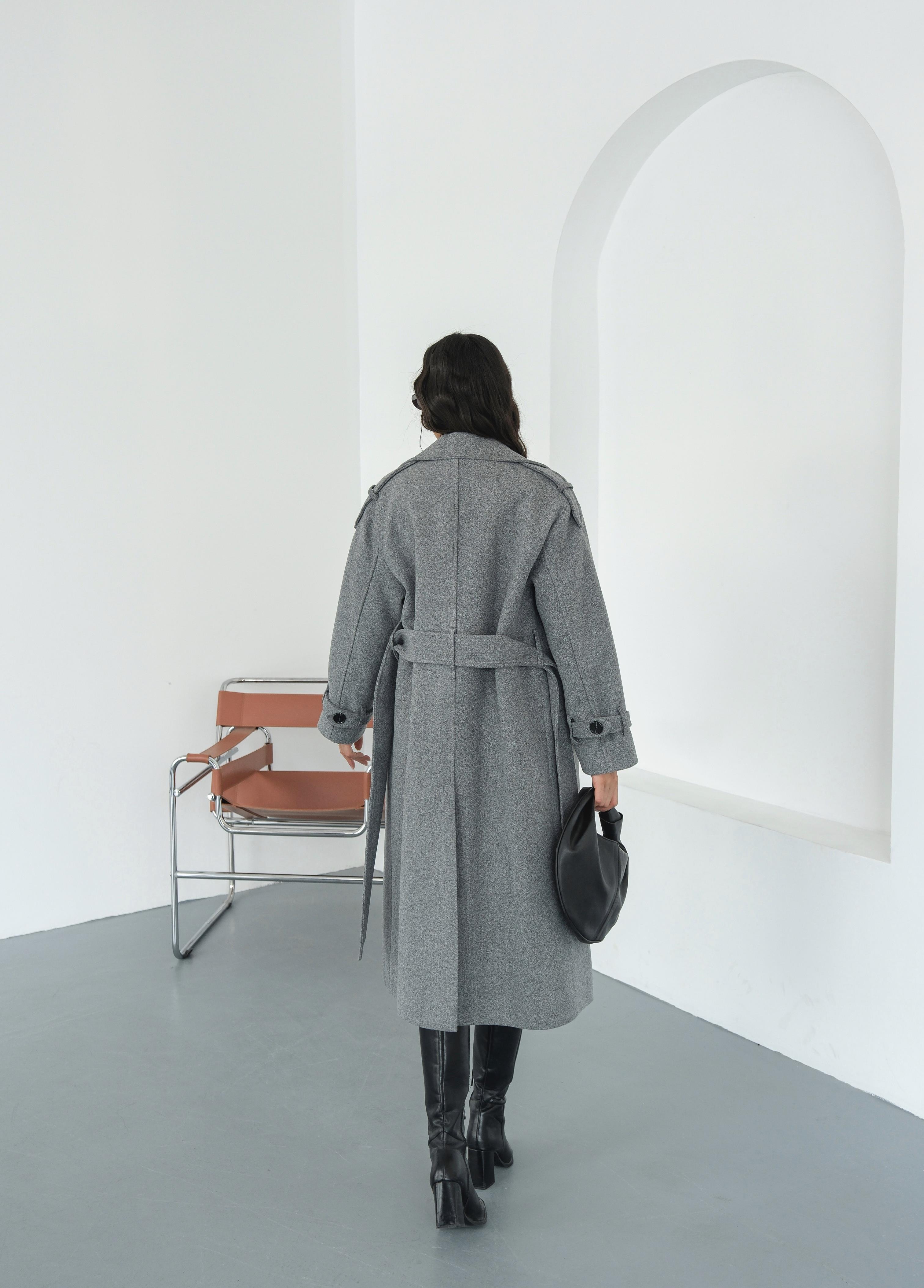 Premium Modern Melanj Kaban - Kendi Bedeninizi Almanızı Tavsiye Ederiz