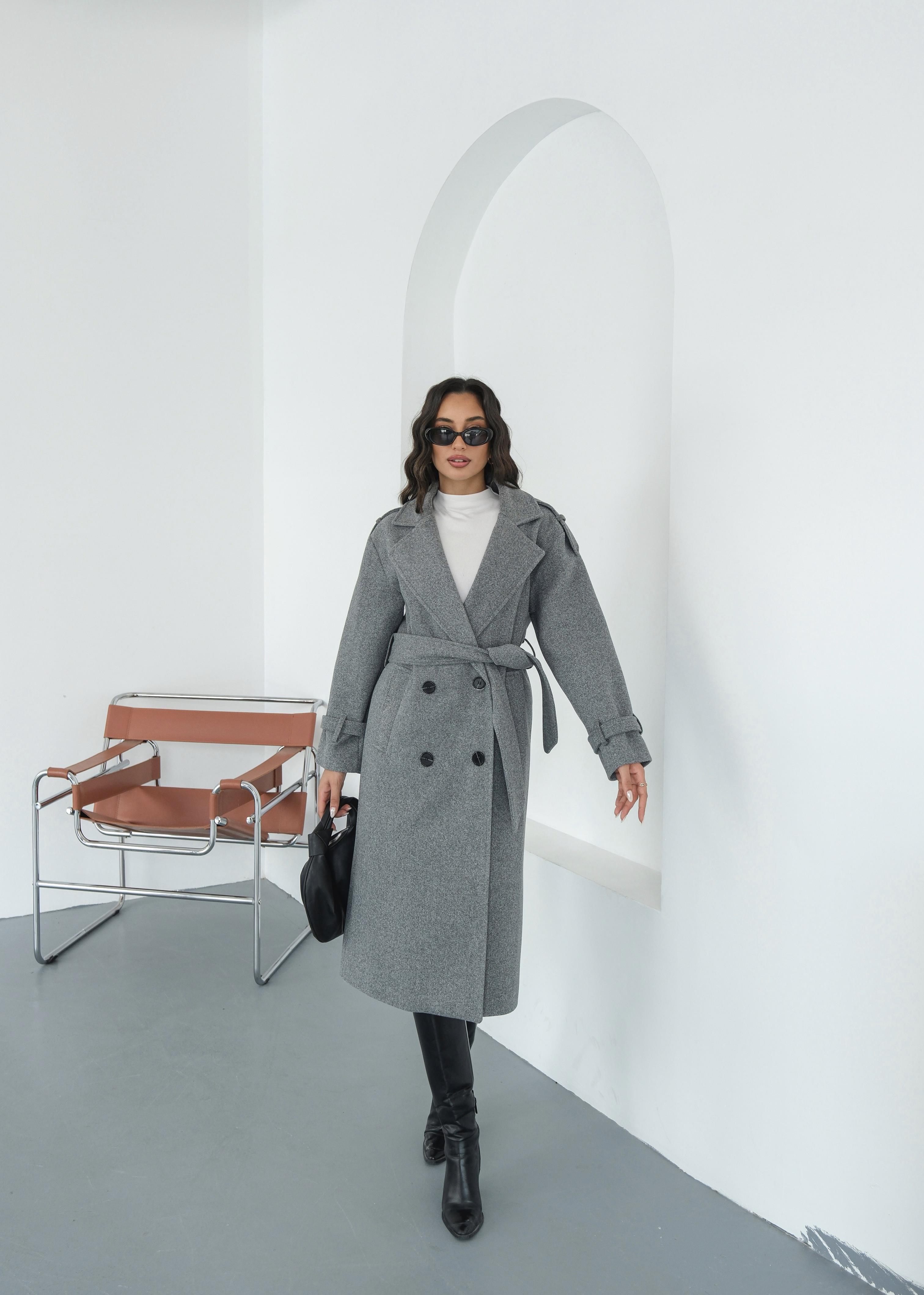 Premium Modern Melanj Kaban - Kendi Bedeninizi Almanızı Tavsiye Ederiz