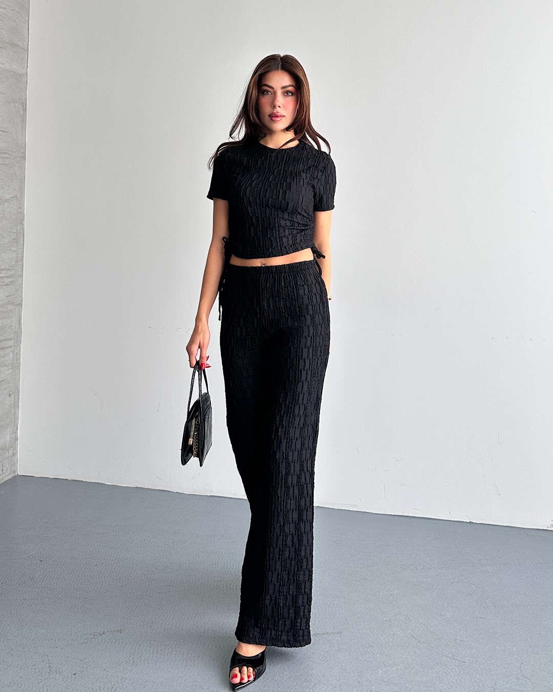 Siyah Bubble İkili Takım