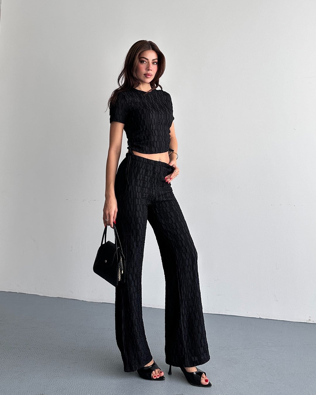 Siyah Bubble İkili Takım