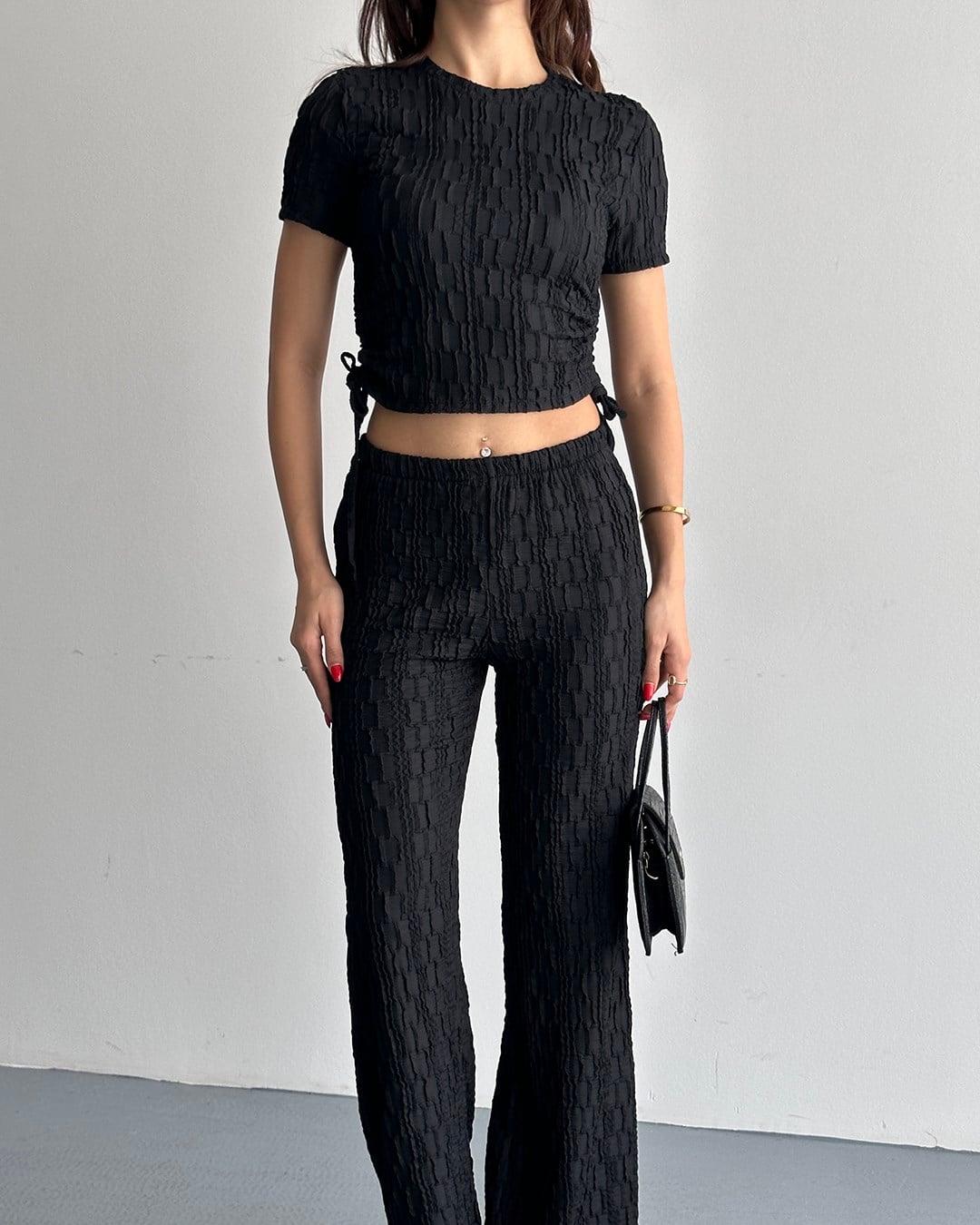 Siyah Bubble İkili Takım