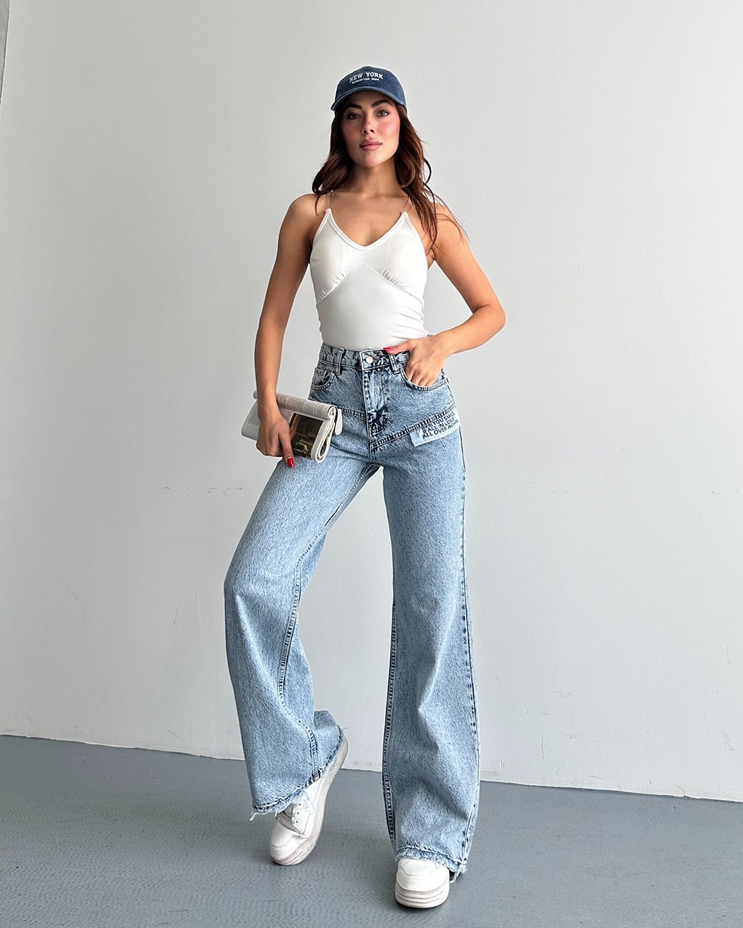 Slogan Patch Palazzo Jean