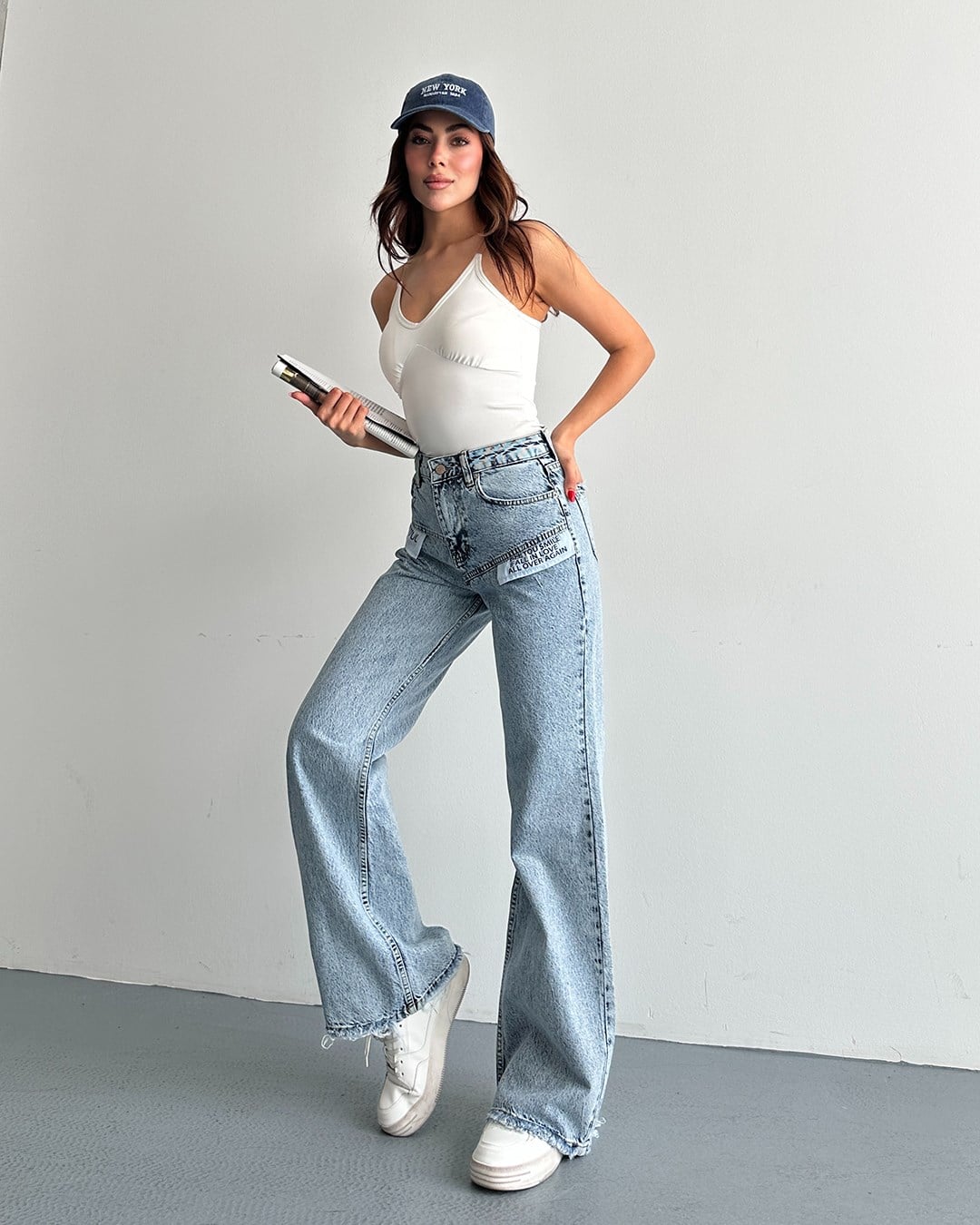 Slogan Patch Palazzo Jean