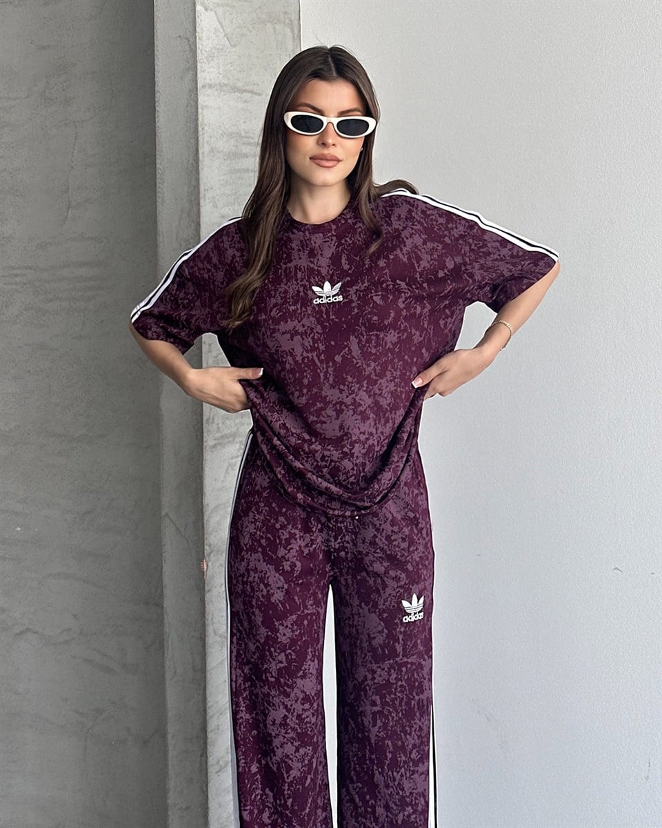 Ad Mürdüm Batik Desenli Eşofman Takımı
