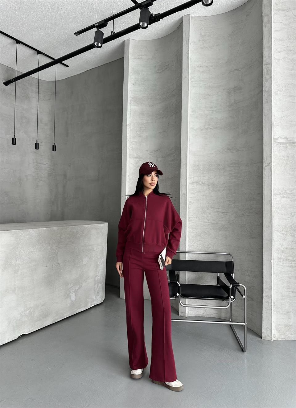 Bounce Bordo İkili Takım