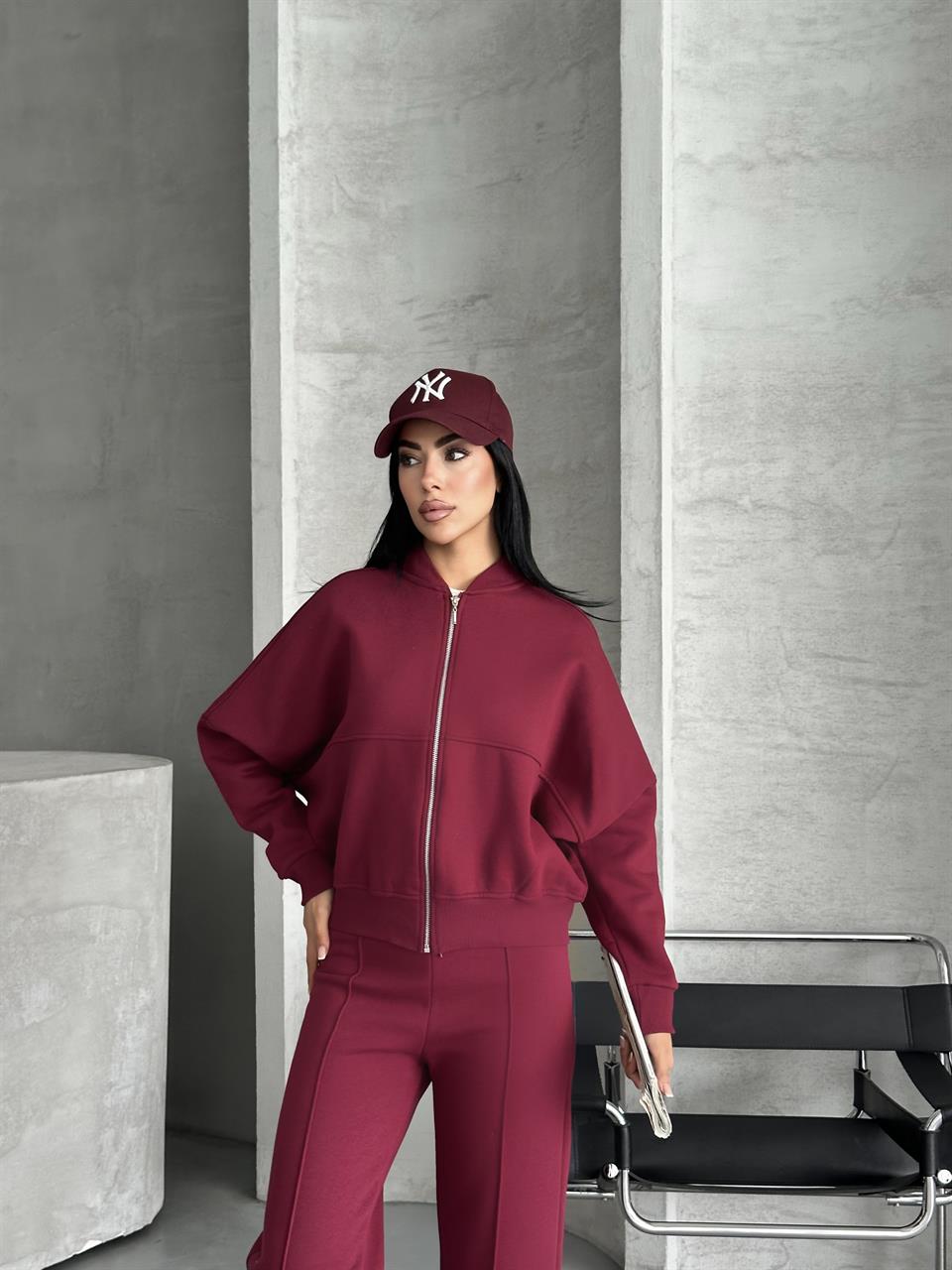 Bounce Bordo İkili Takım