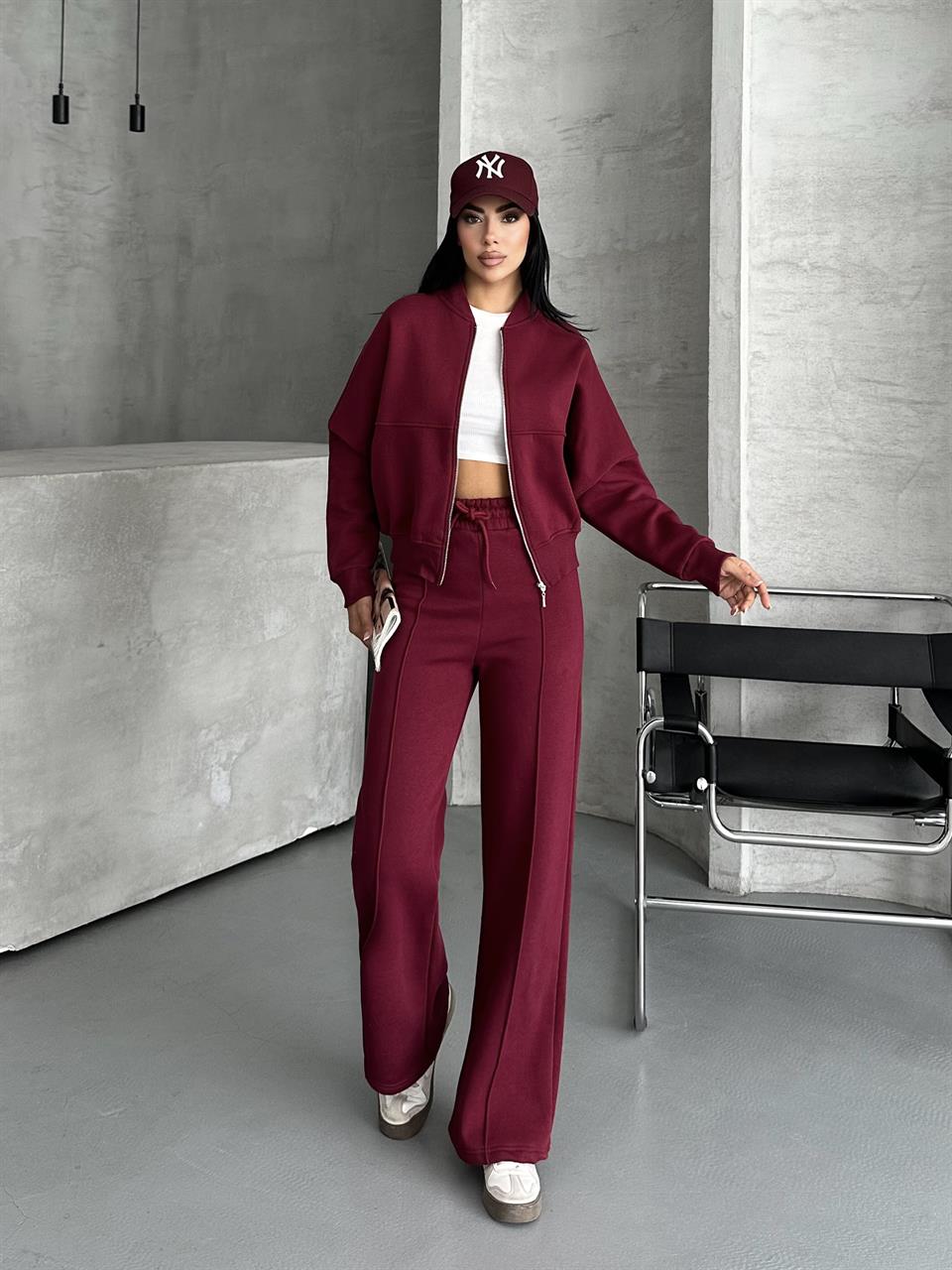 Bounce Bordo İkili Takım