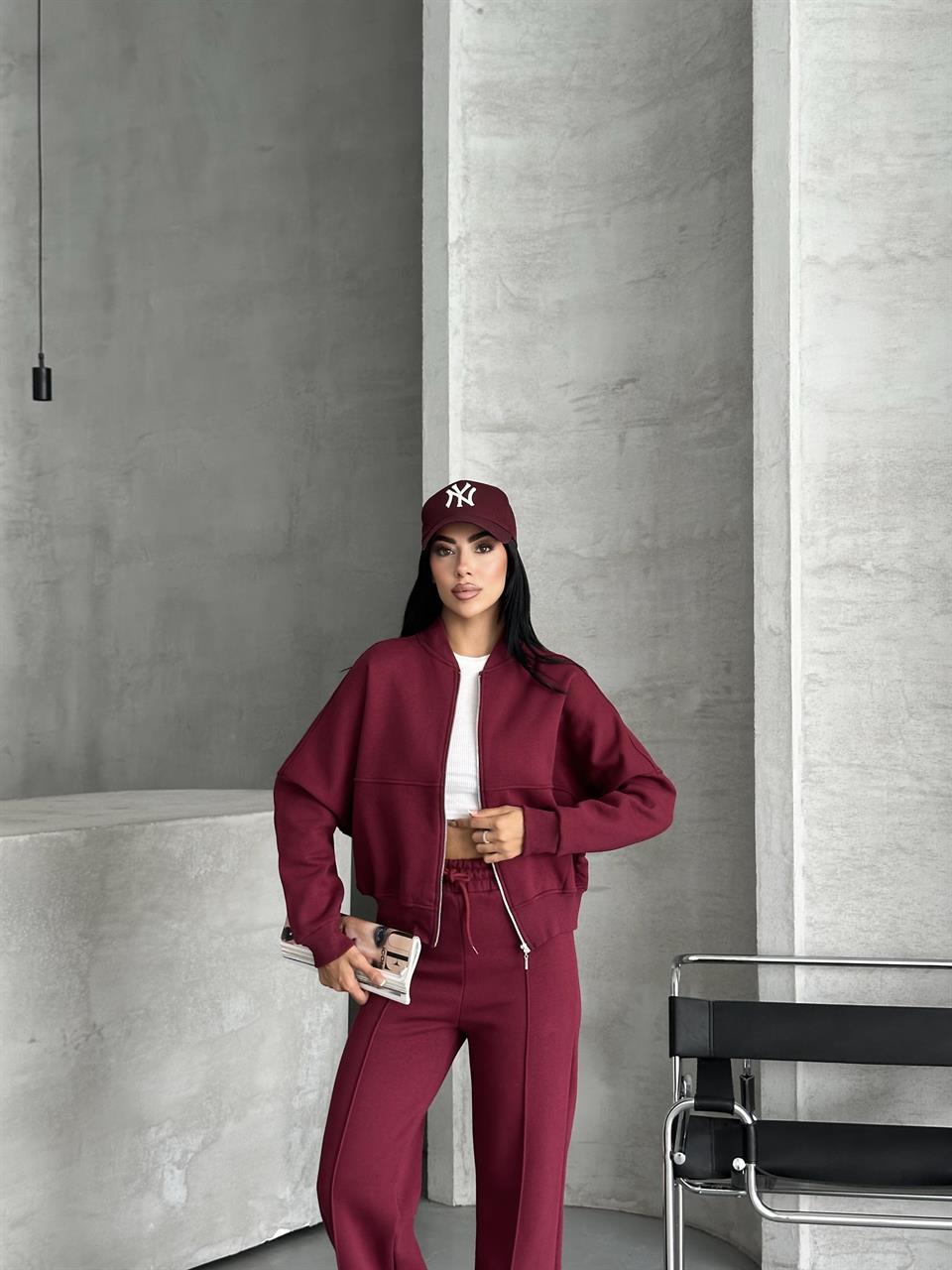 Bounce Bordo İkili Takım