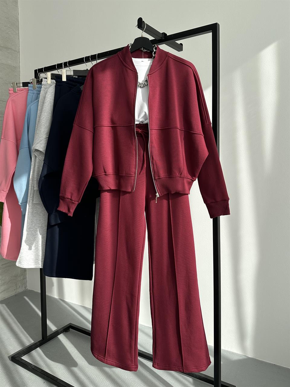 Bounce Bordo İkili Takım