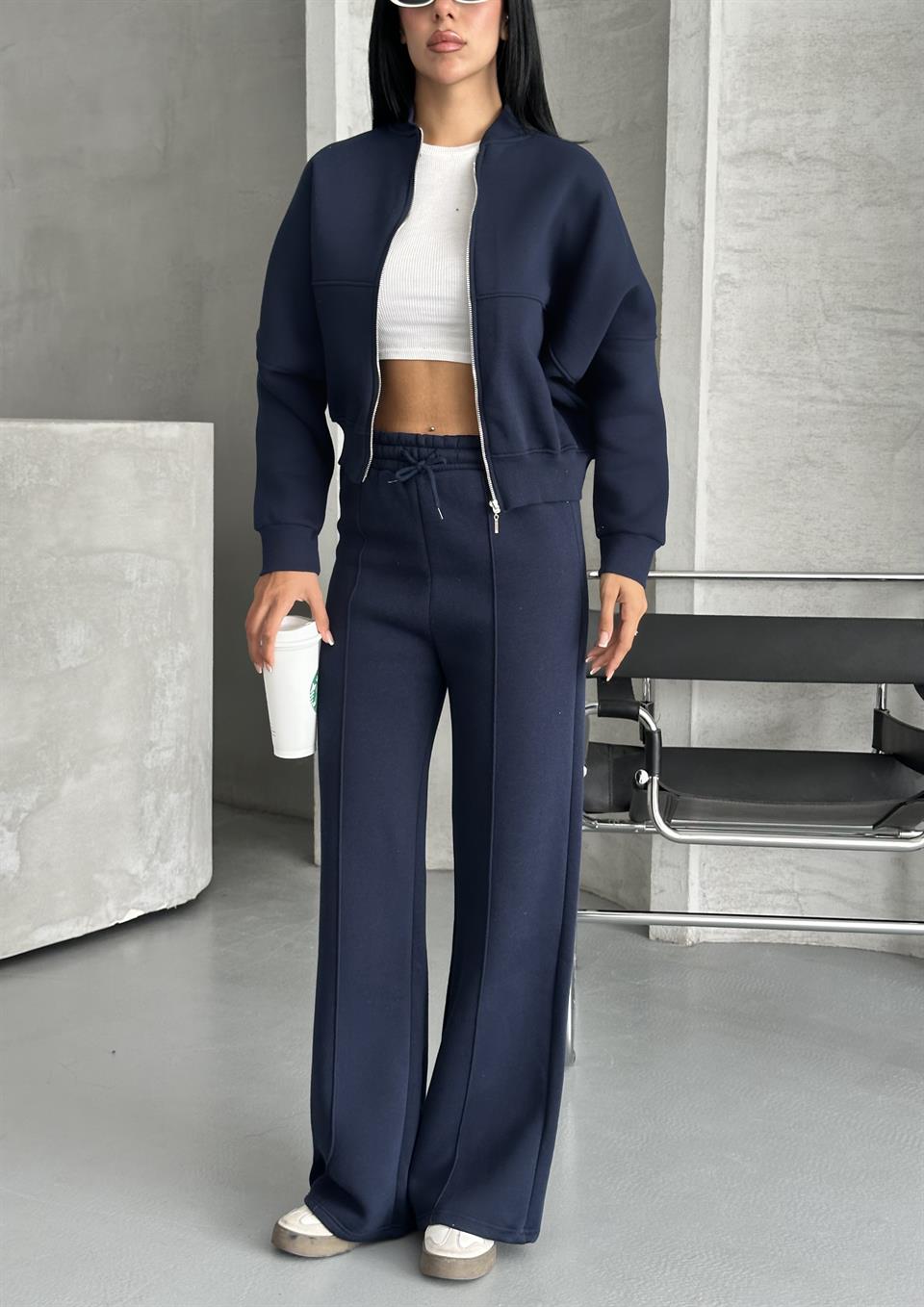 Bounce Lacivert İkili Takım