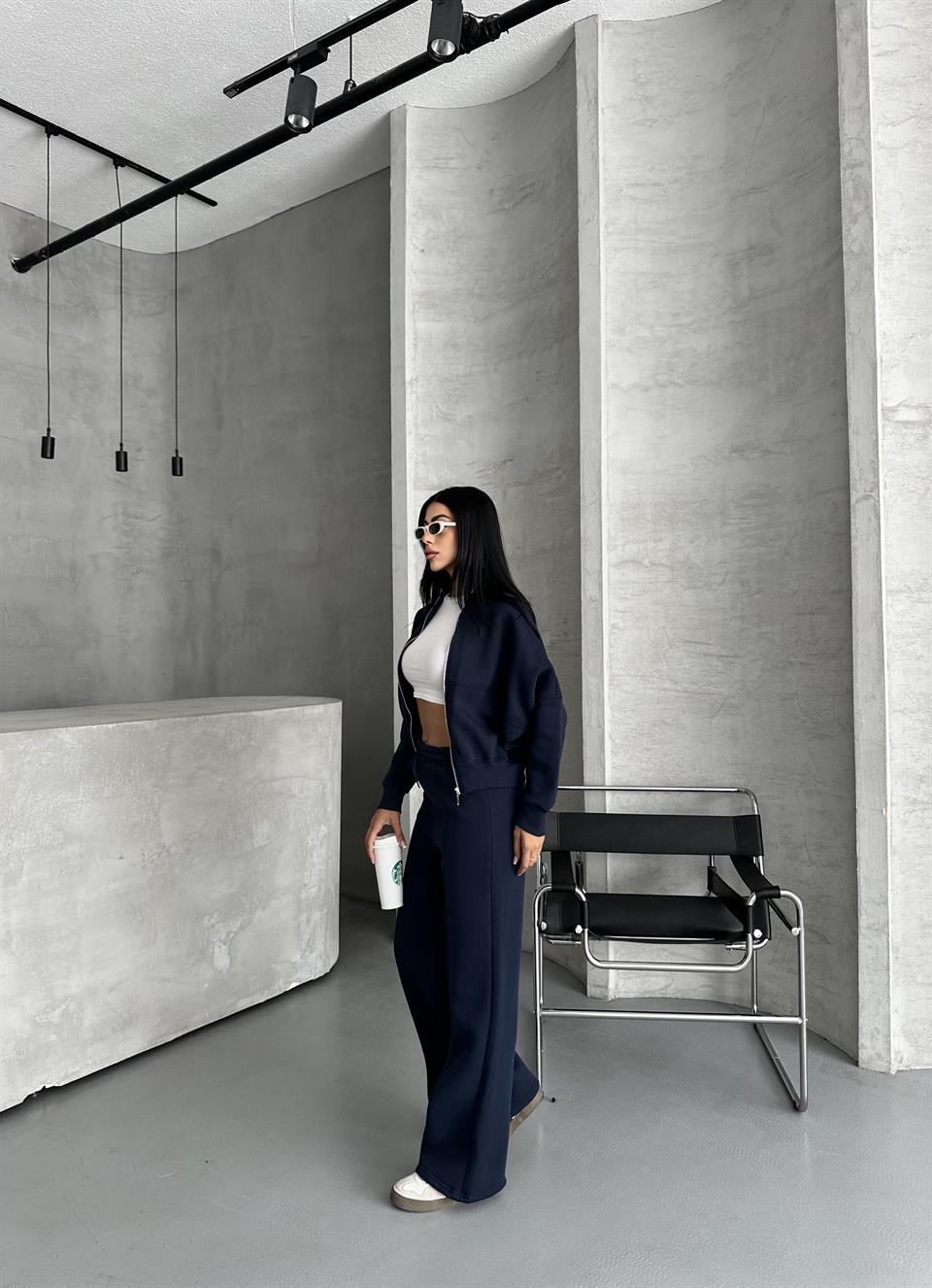 Bounce Lacivert İkili Takım