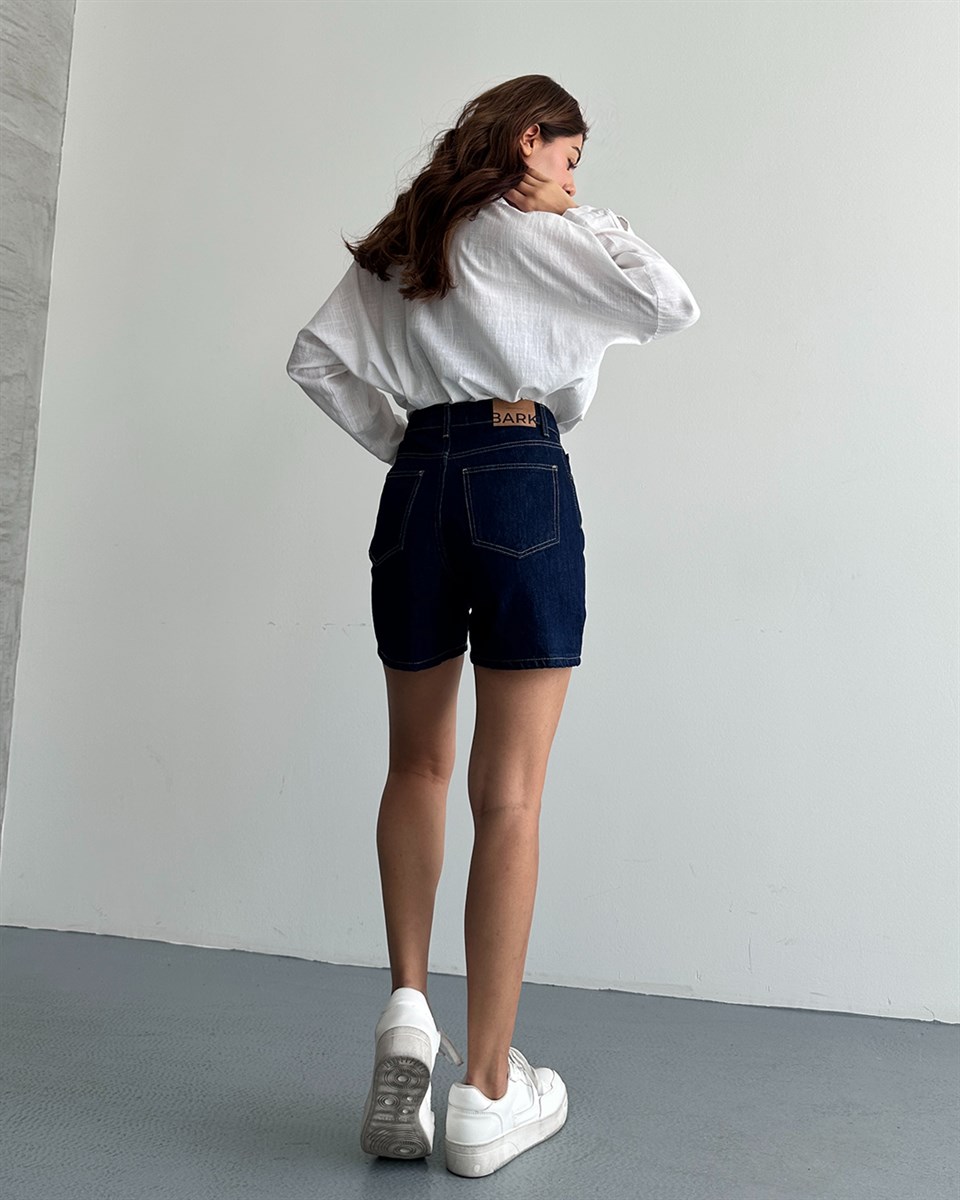 City Boy Denim Lacivert Şort