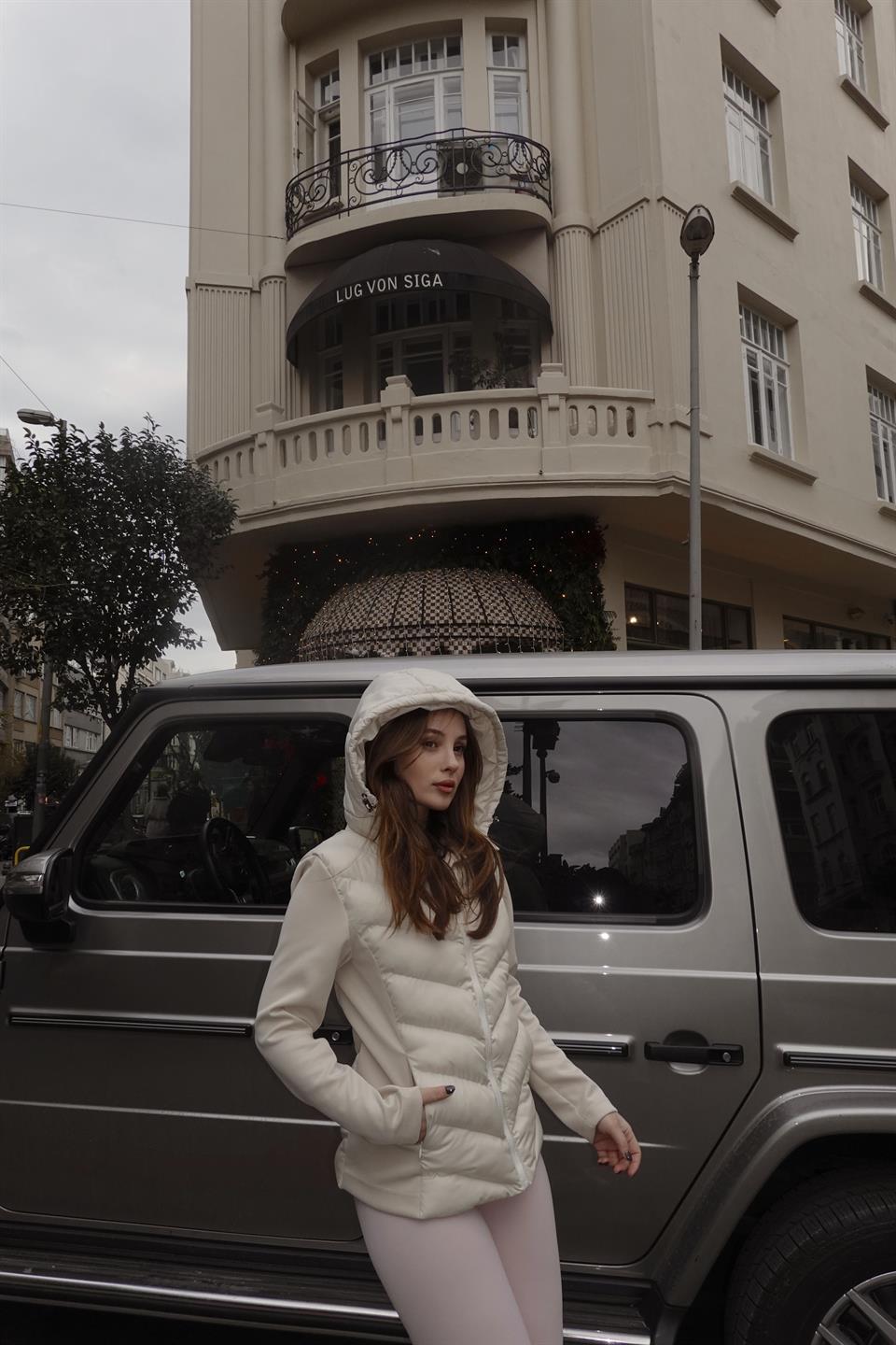 Dalgıç Taş Şişme Mont